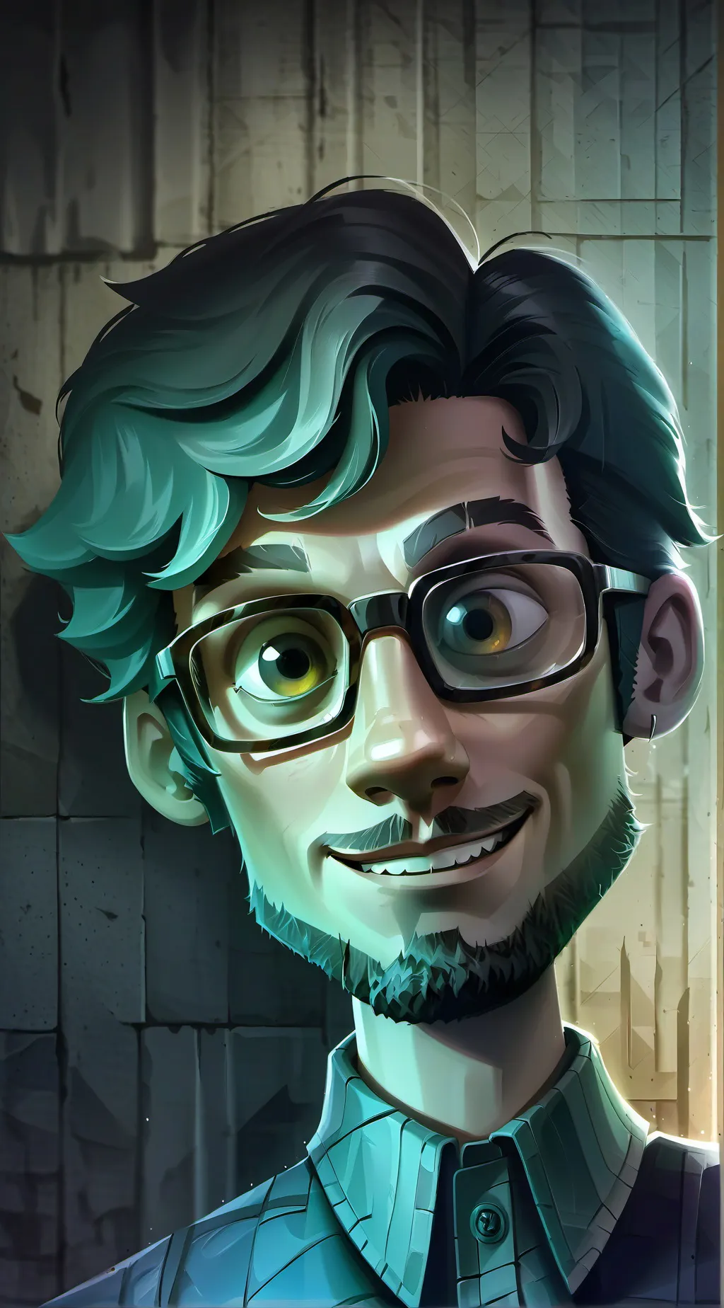 ai character: Sam background