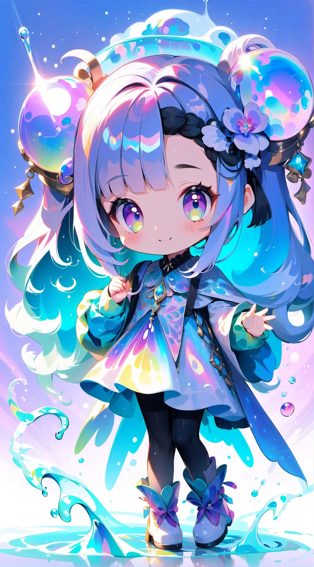 ai character: Toilet background