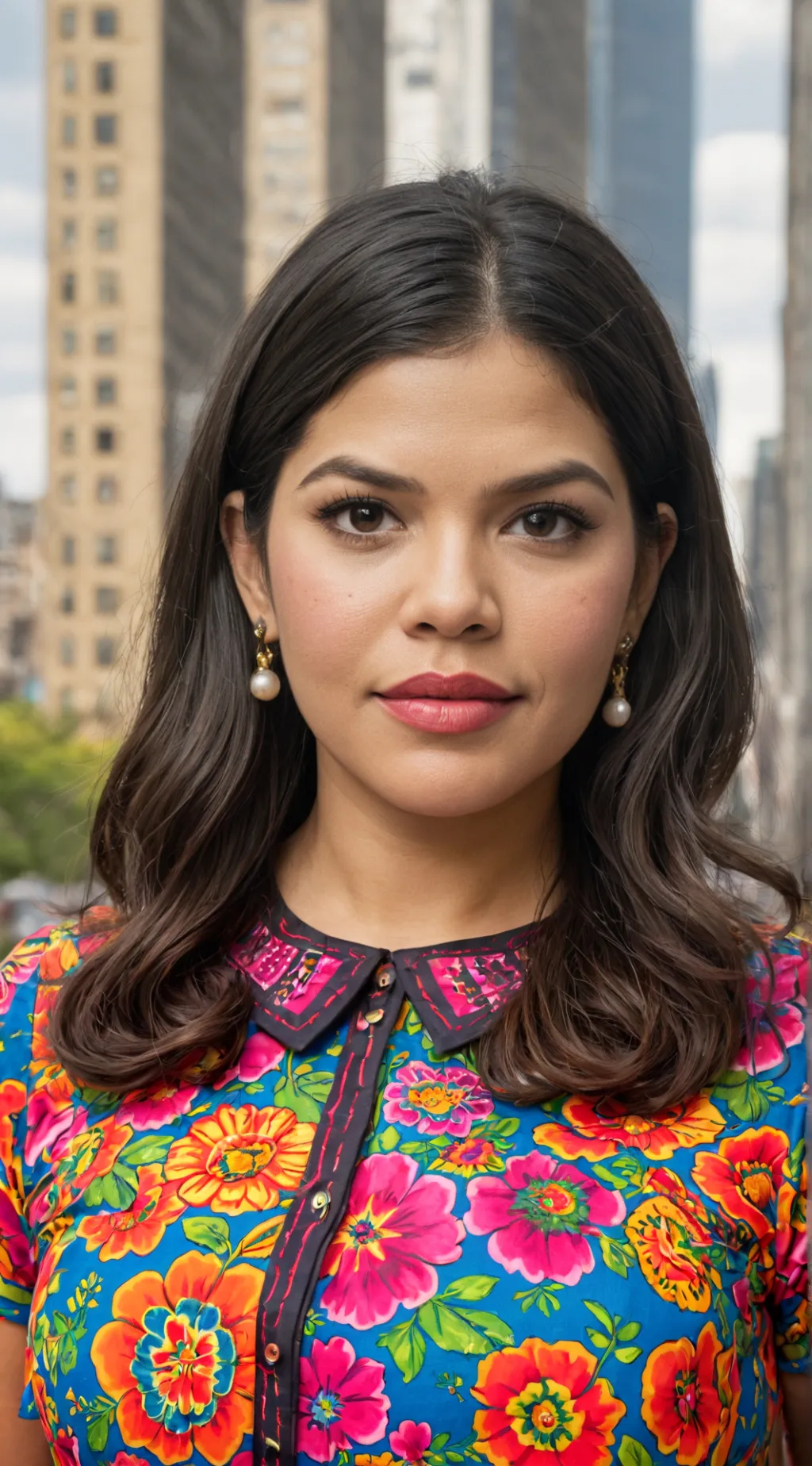 ai character: Ugly Betty background