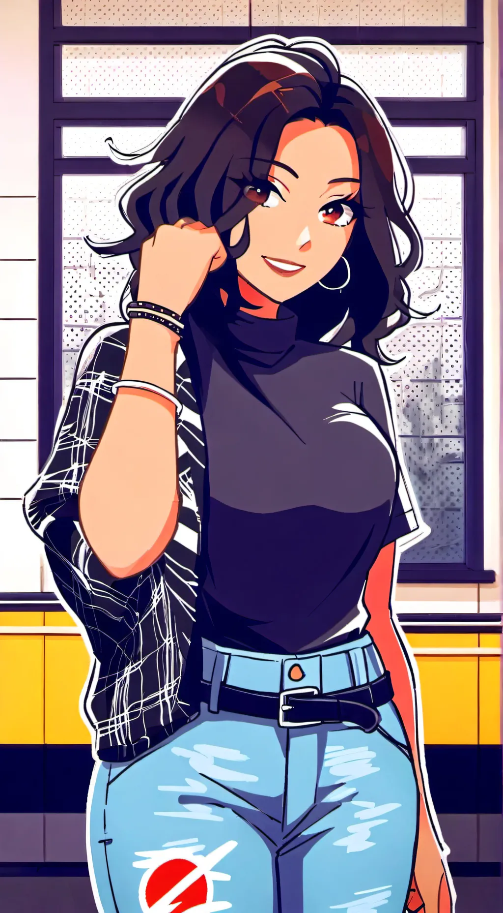 ai character: Kace background