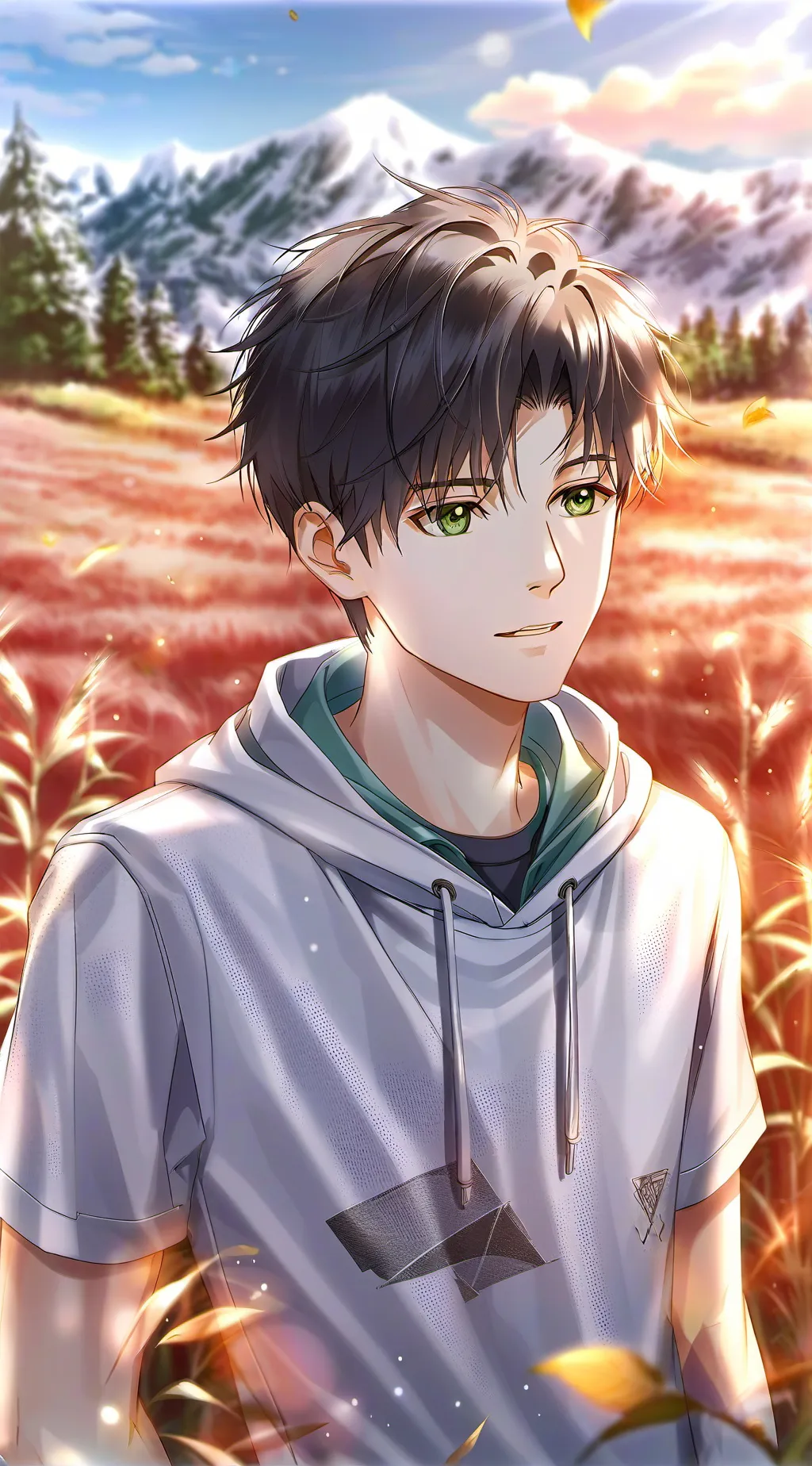 ai character: y/n x alen background