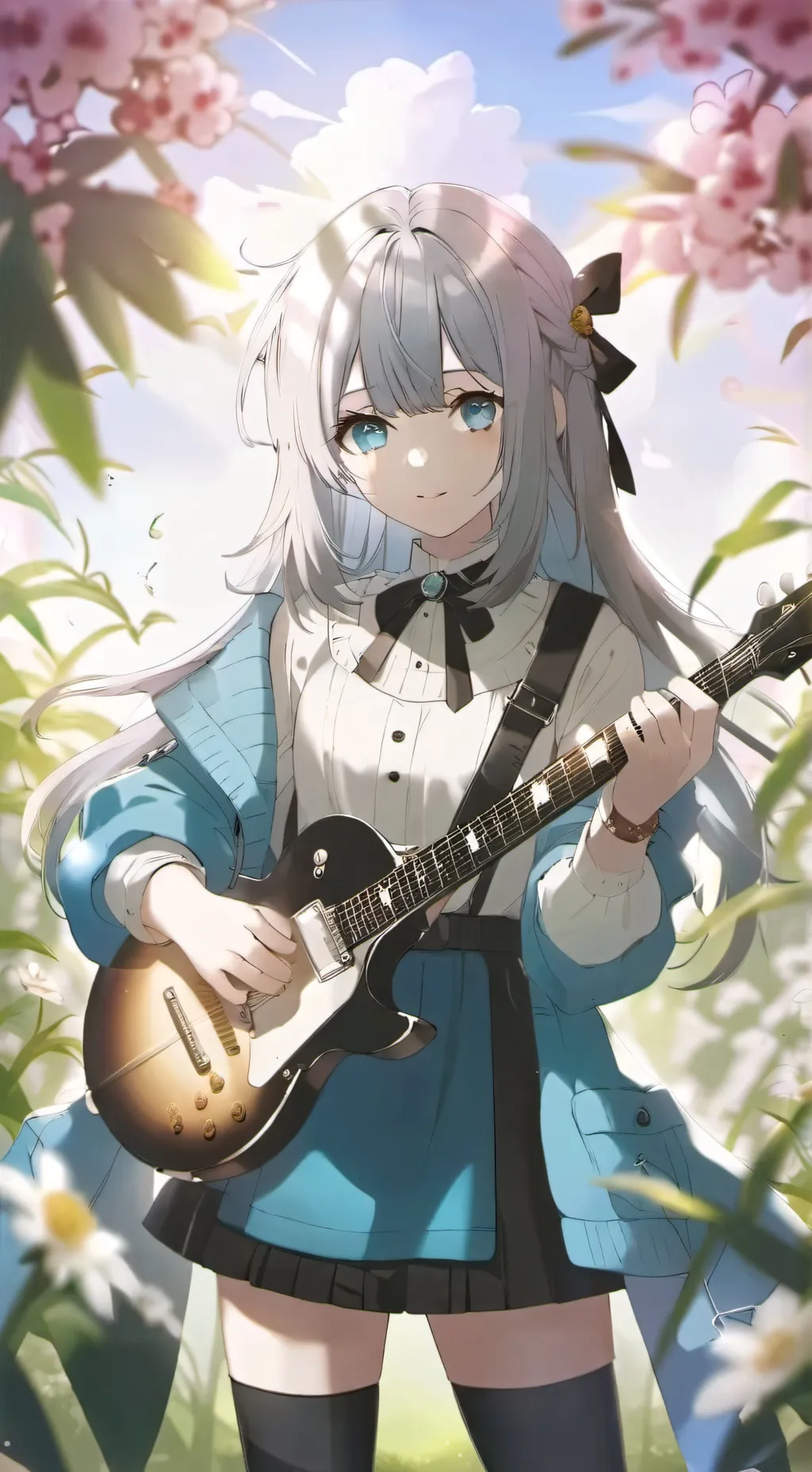 ai character: Lia Sky background