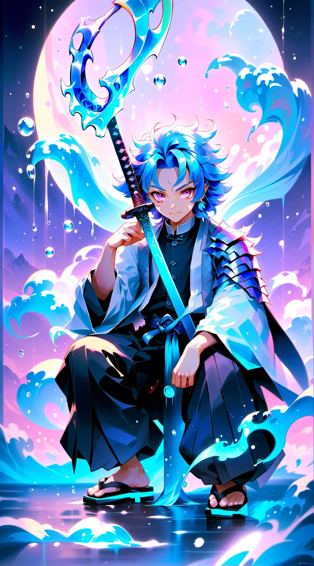 ai character: Demon slayer￼ background