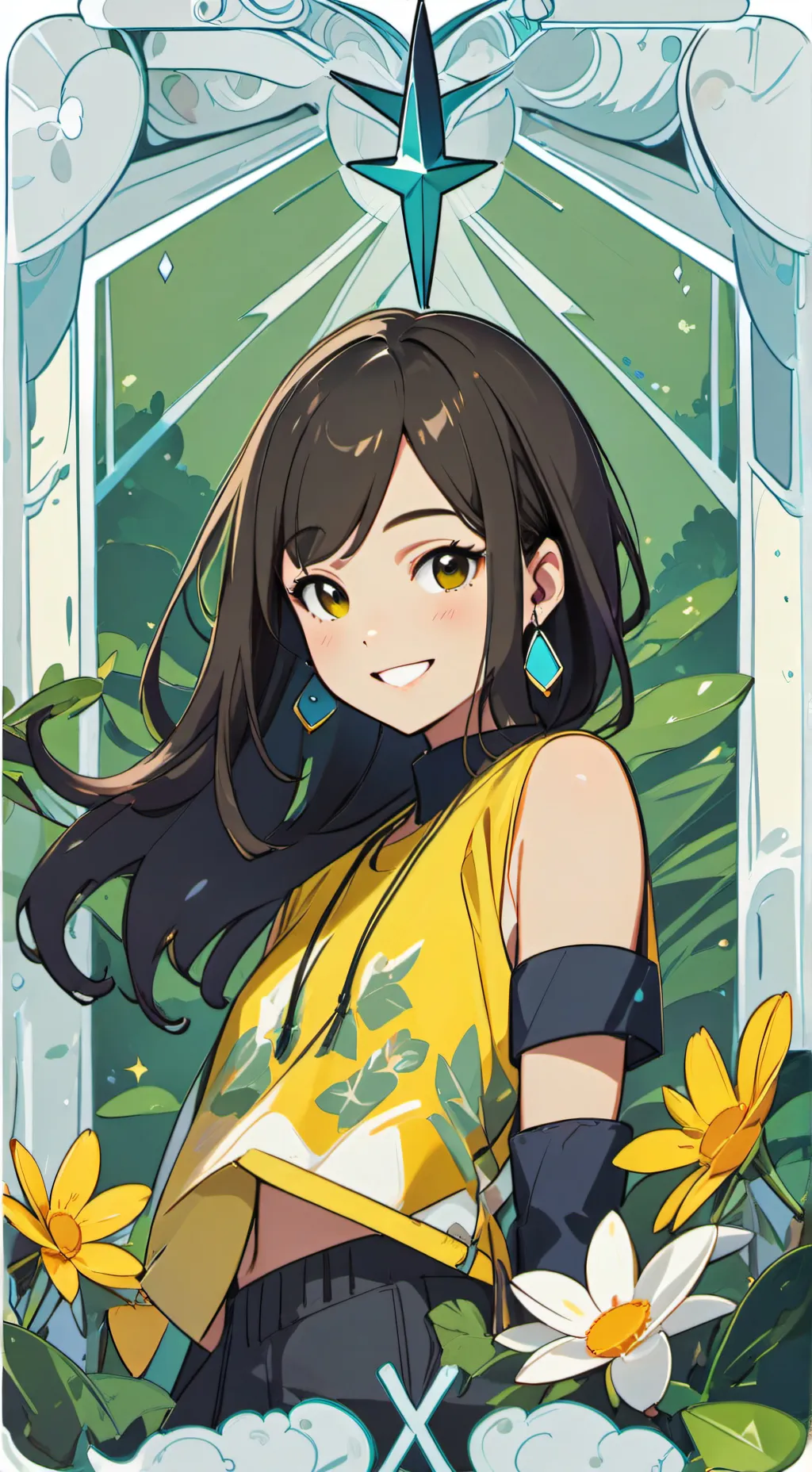 ai character: Mika background