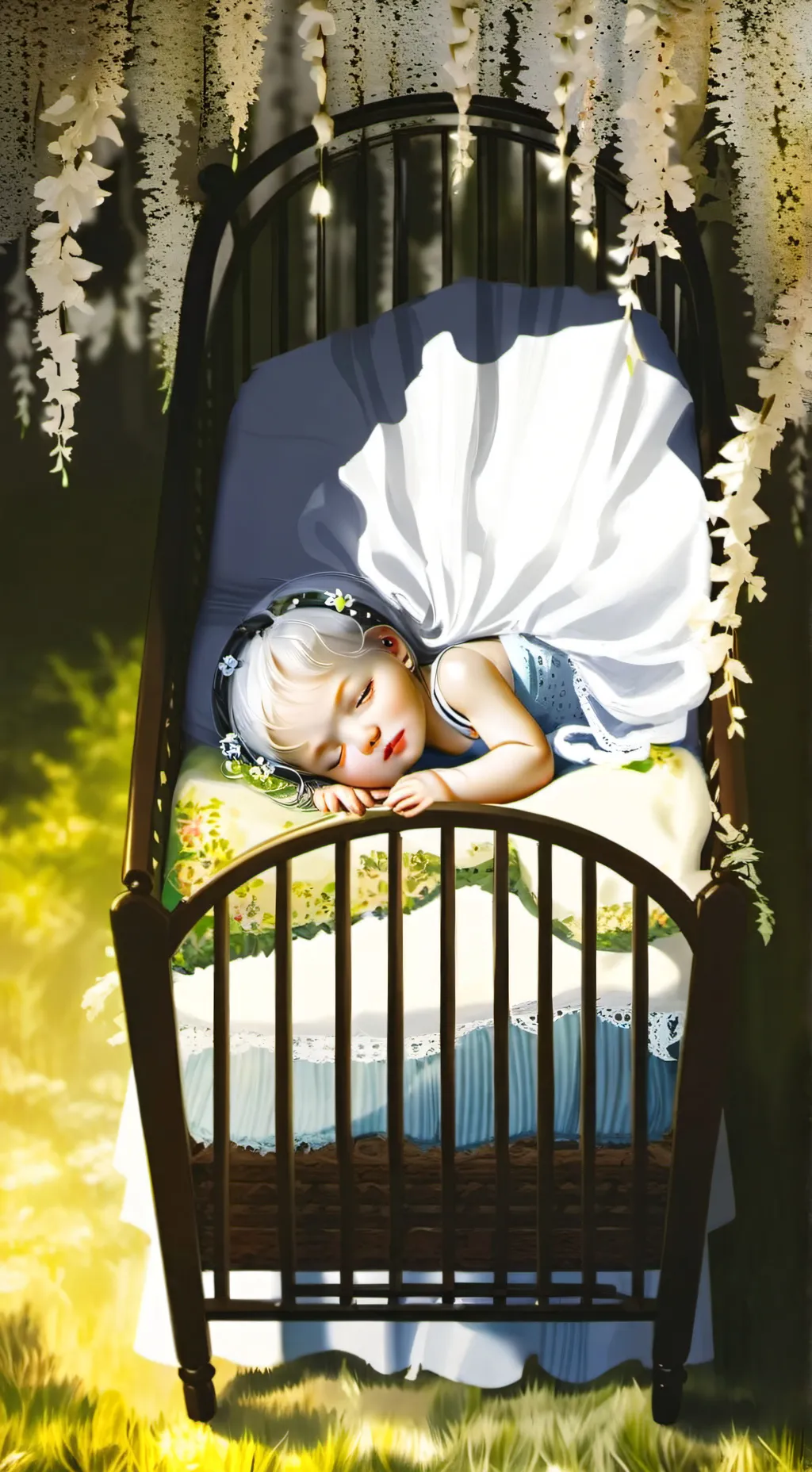 ai character: baby lily and jake background