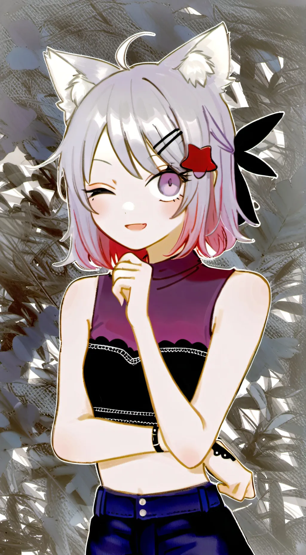 ai character: Elysia background