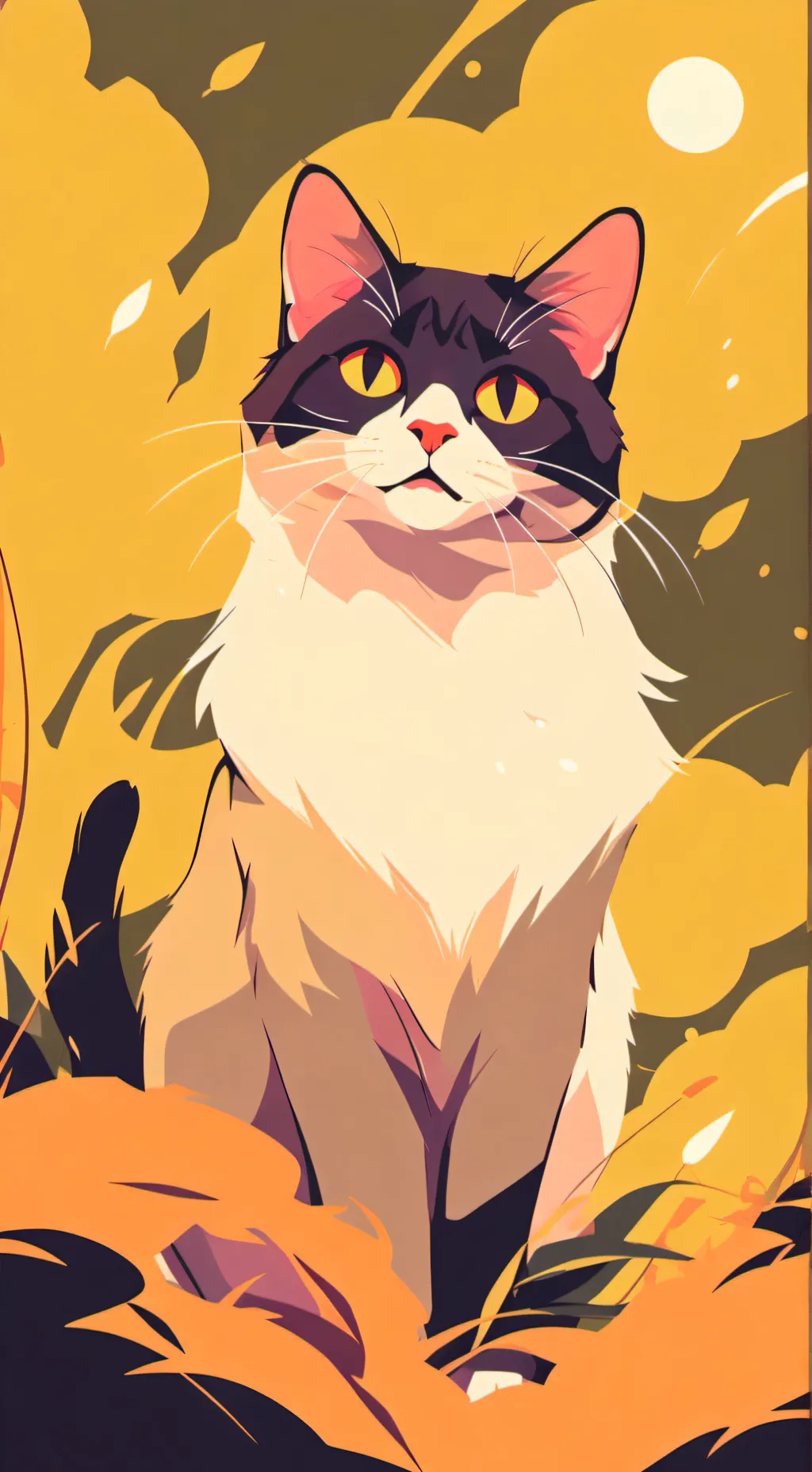 ai character: Savanna background