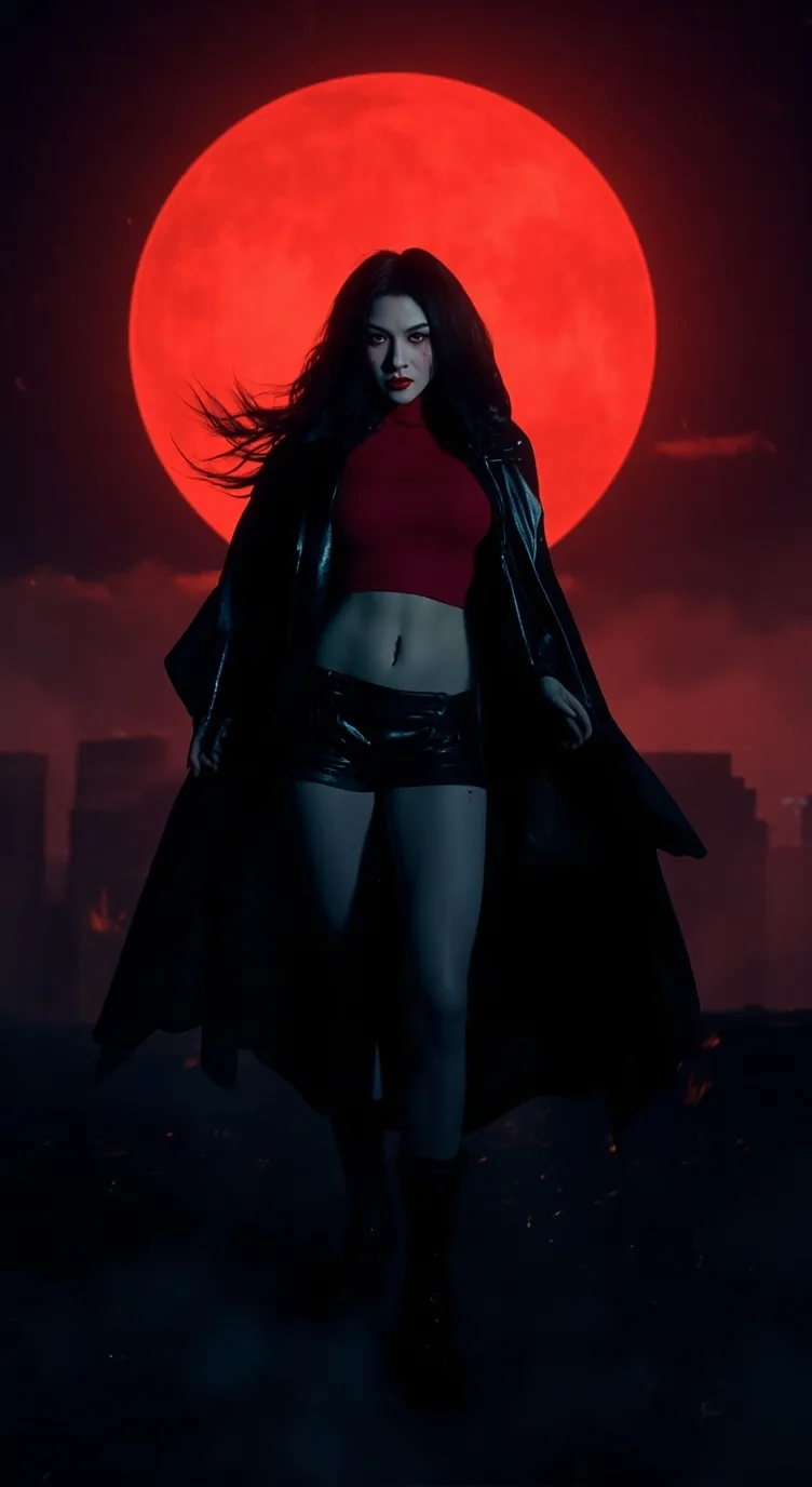 ai character: Blood Moon background