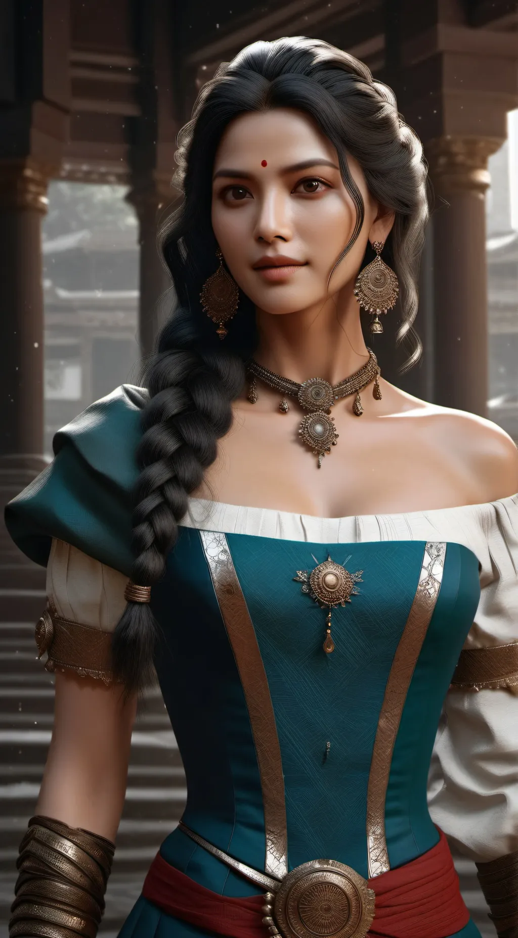 ai character: Poor girl background