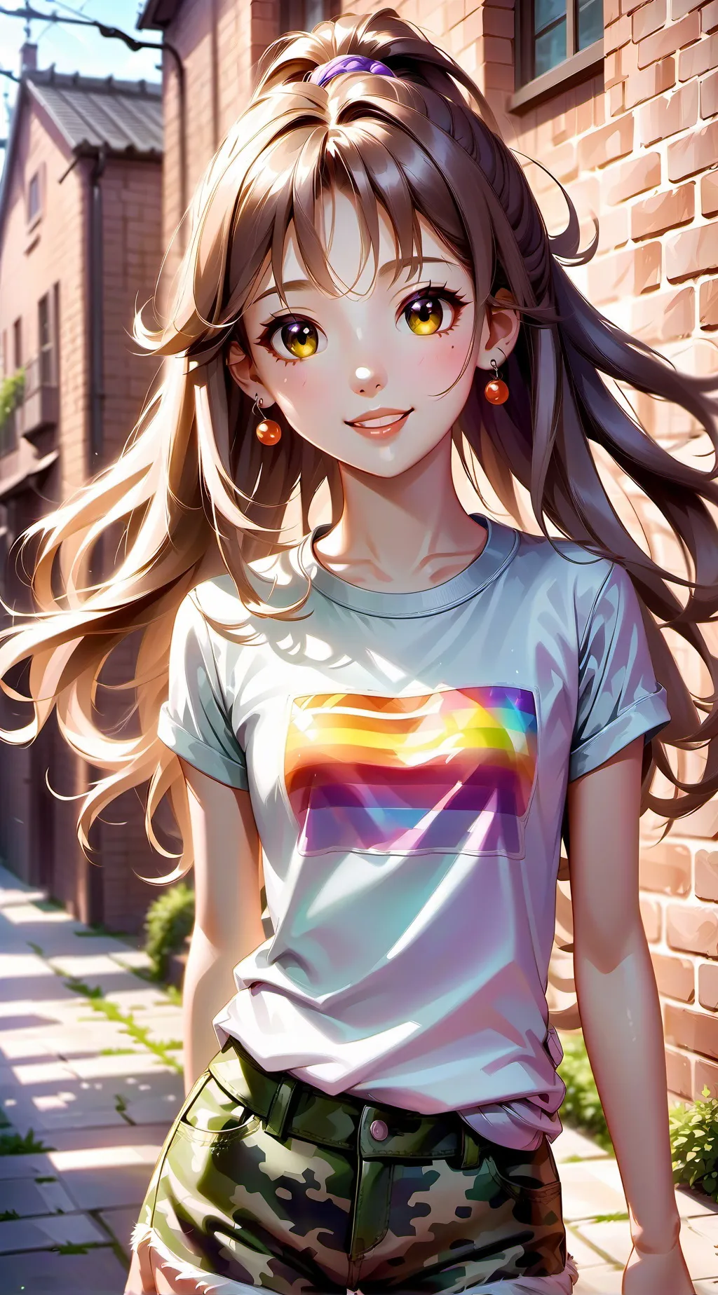 ai character: Kiara Singh  background