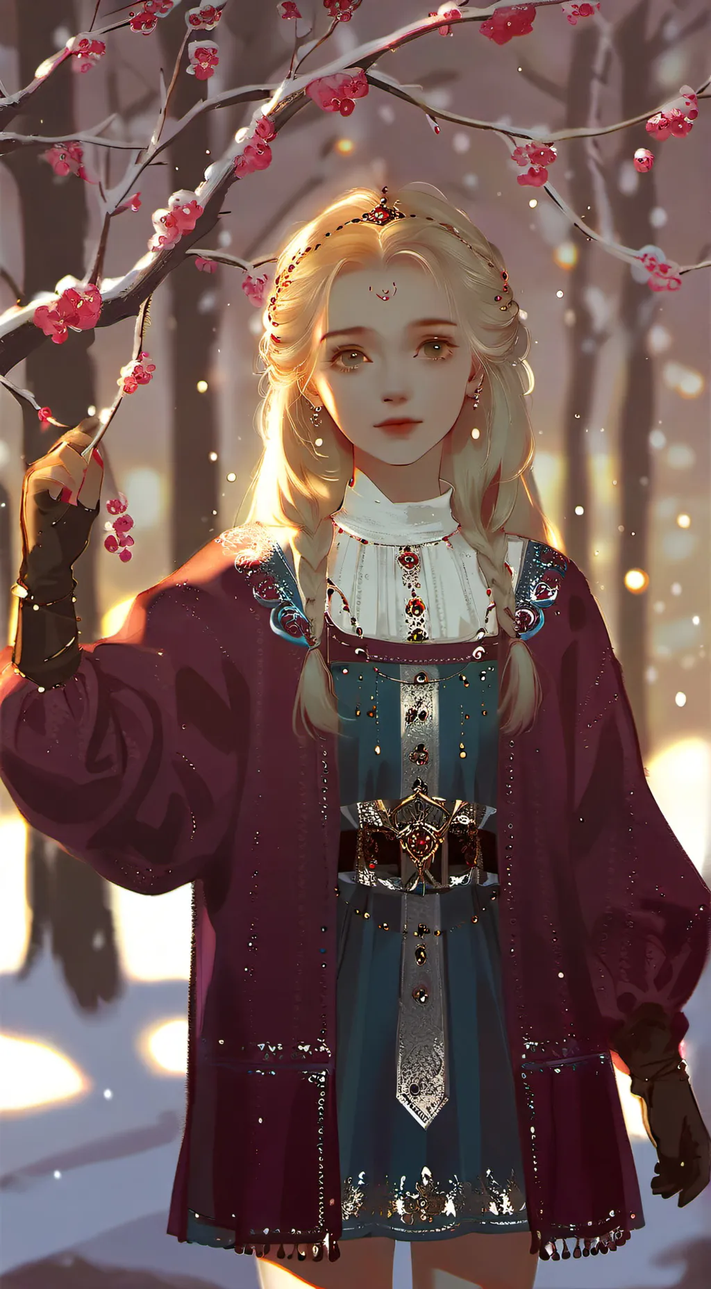 ai character: I Roblox queen background