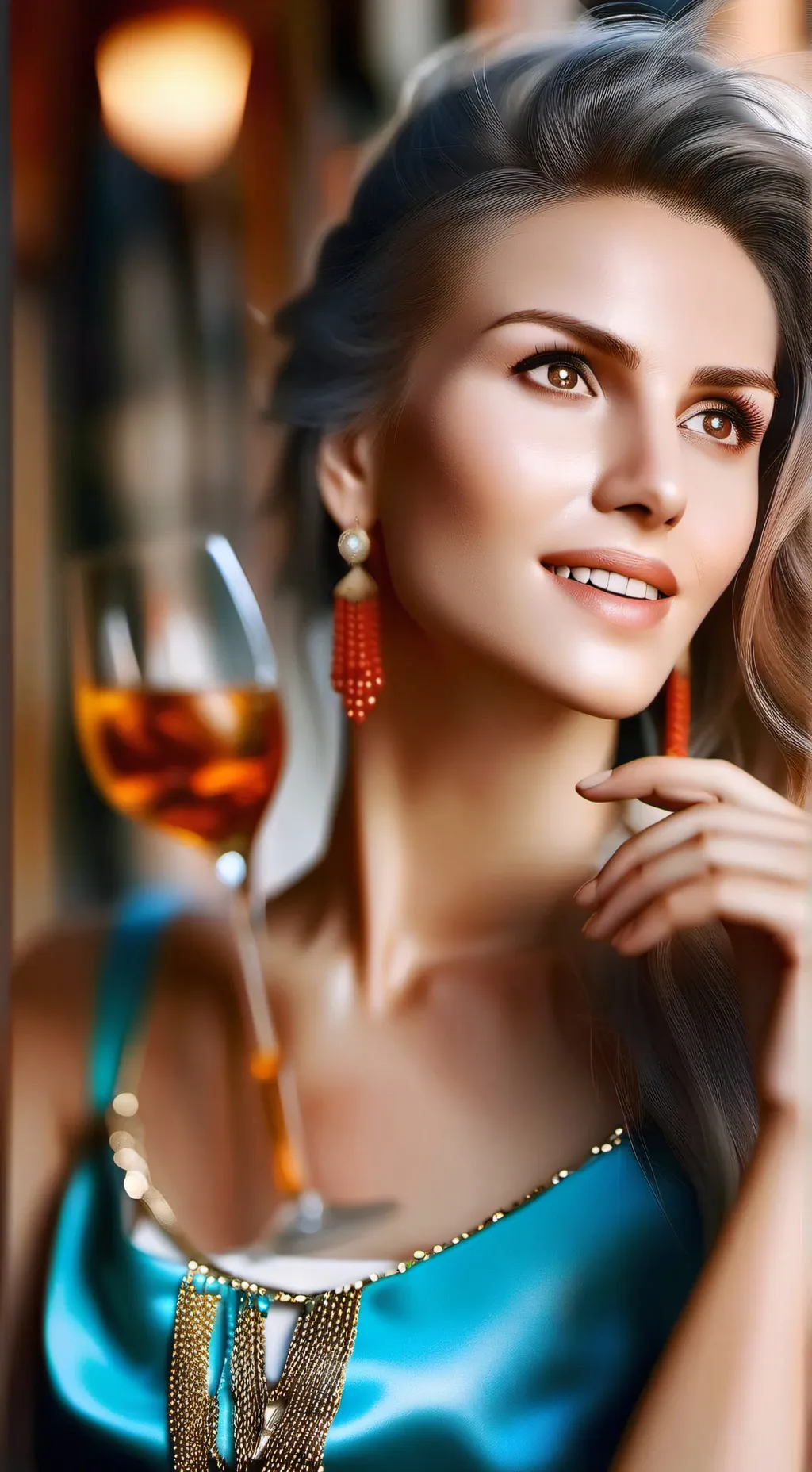 ai character: Lesbian test background