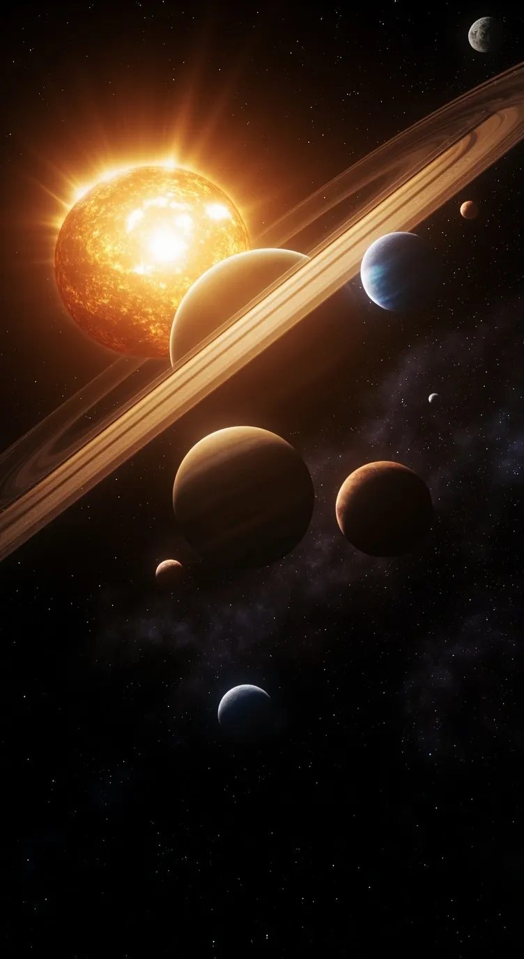 ai character: Solar System background