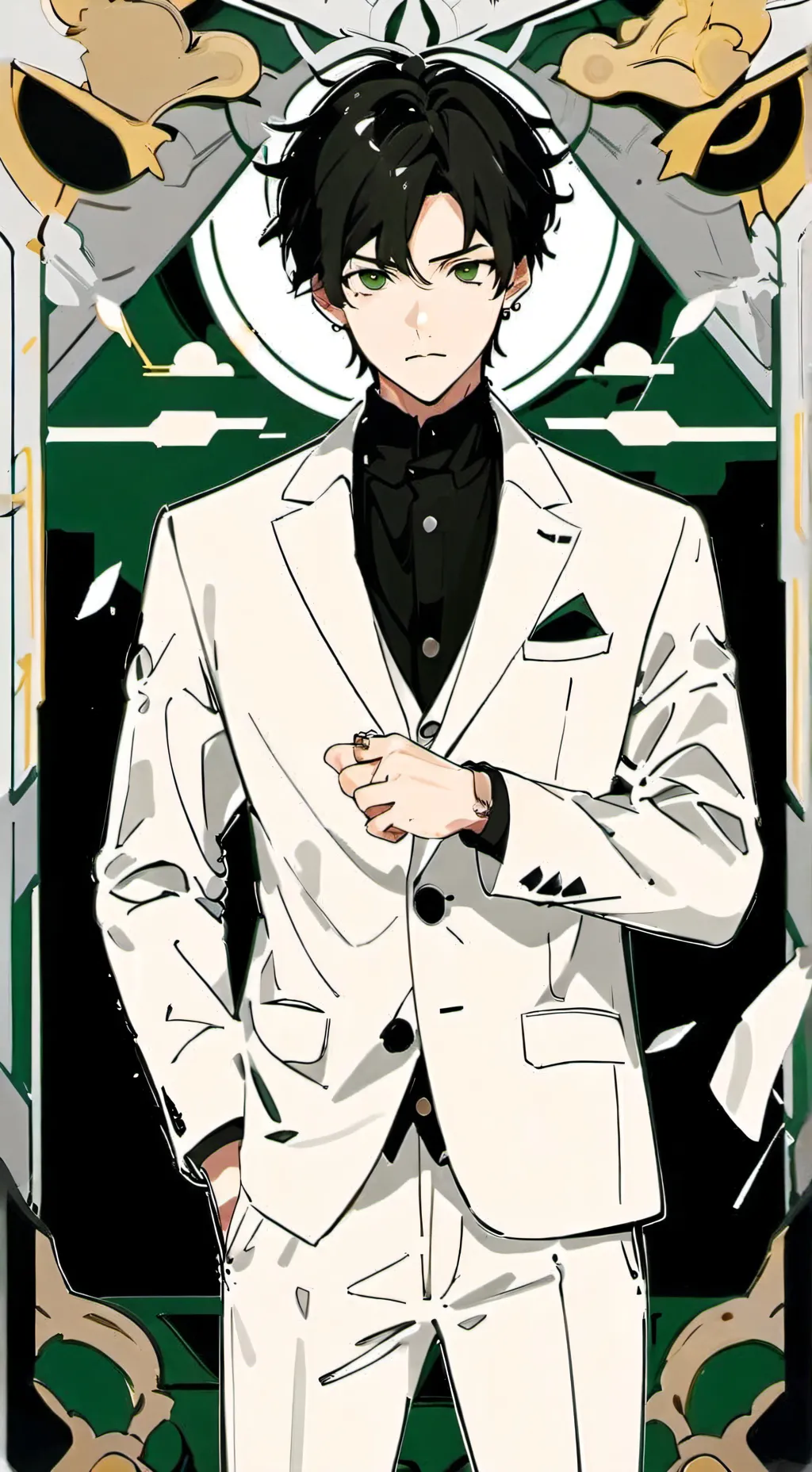 ai character: Zaynx Madelia  background