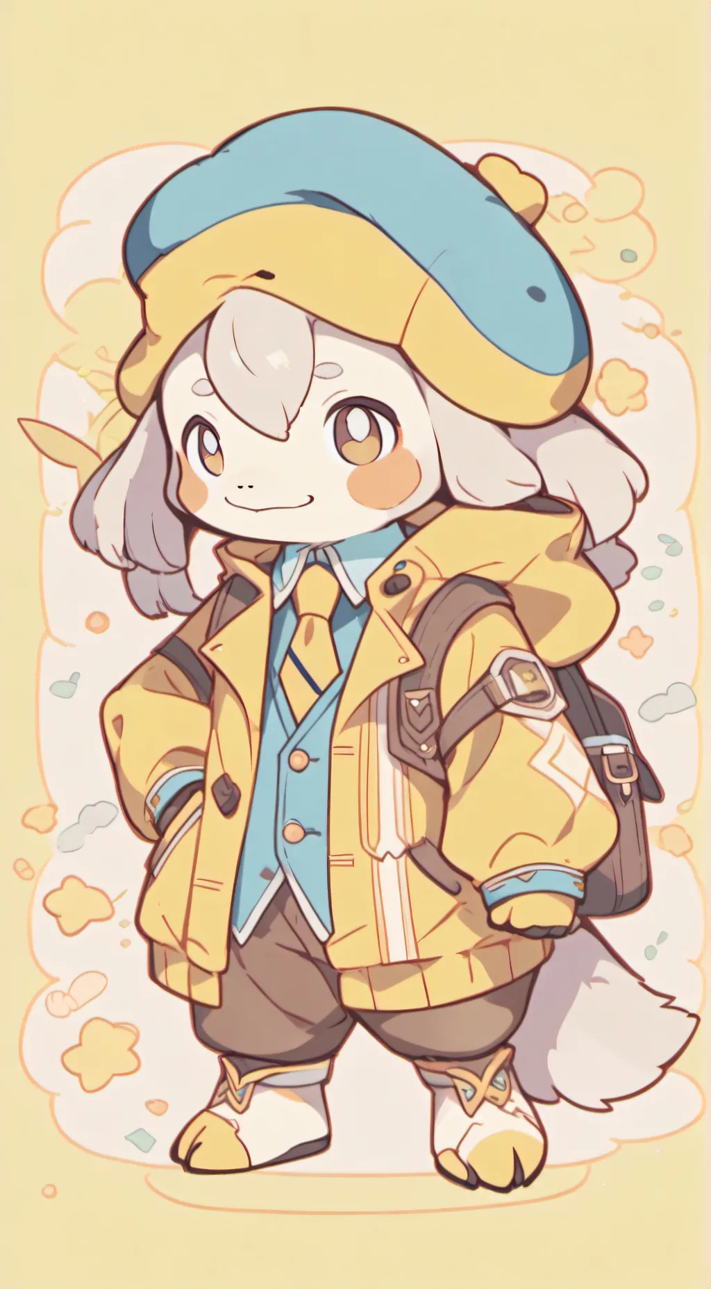 ai character: Brushista background