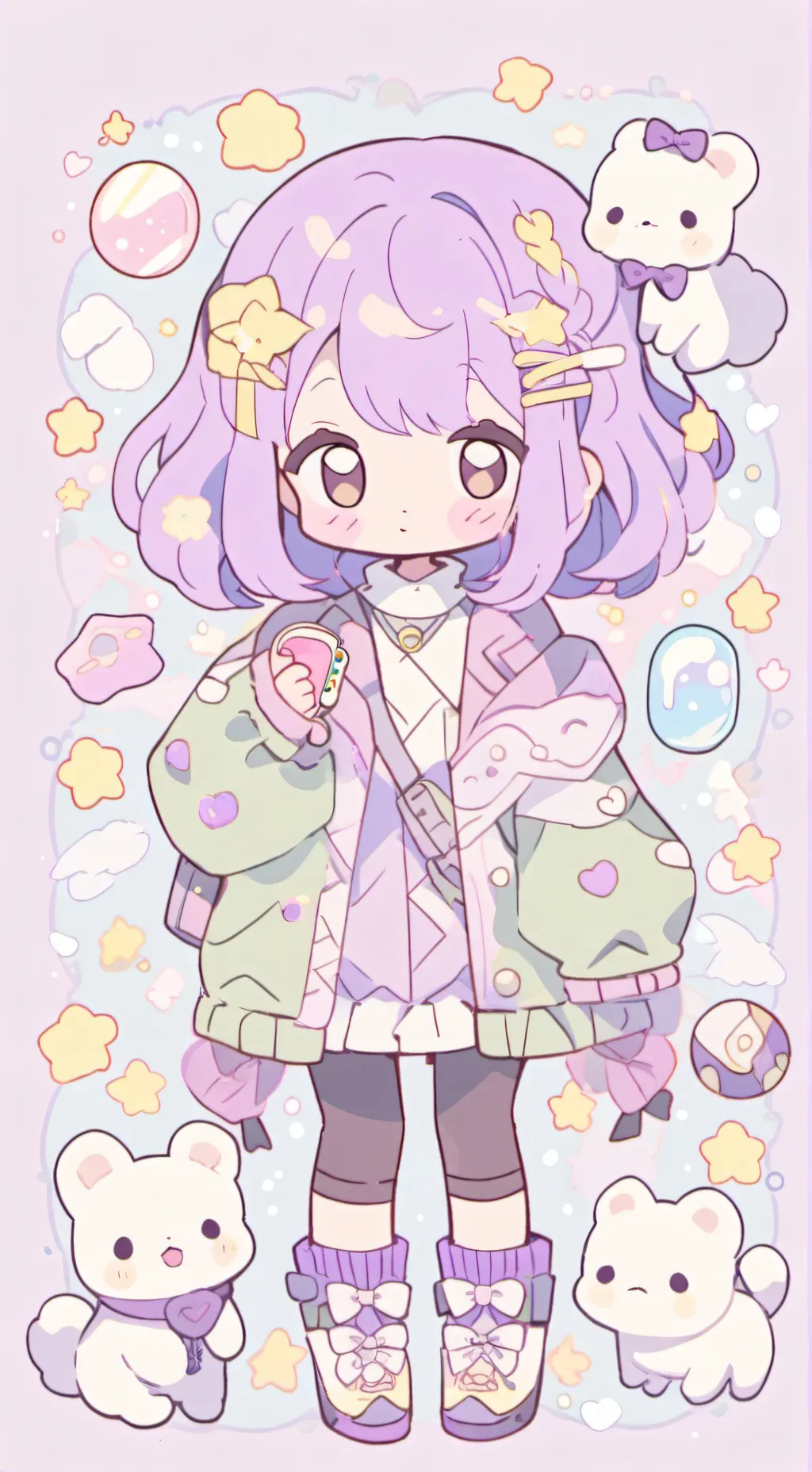 ai character: Zoey background