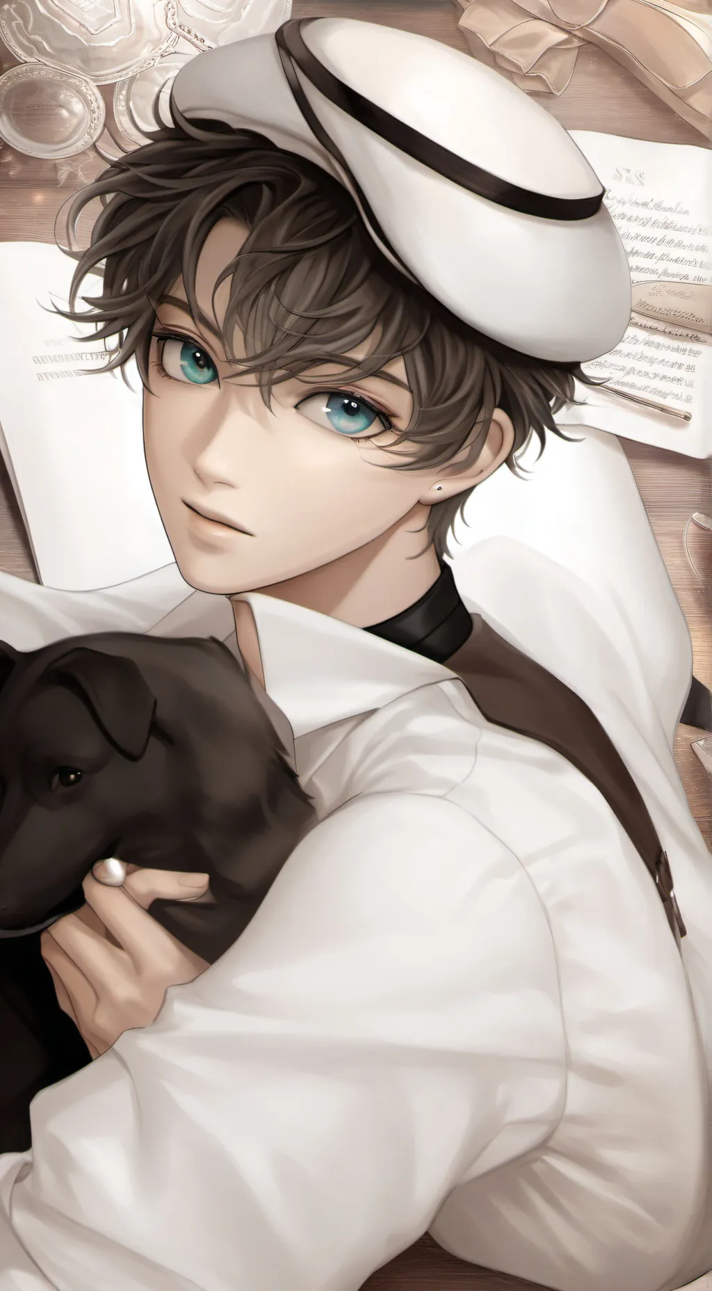 ai character: Newsies  background