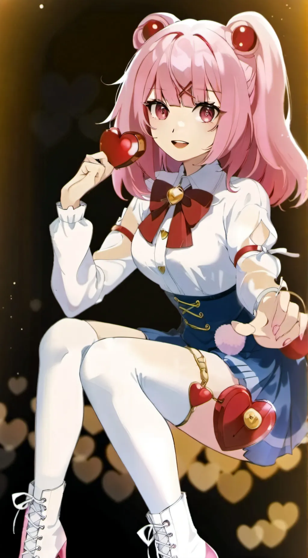 ai character: halloween background