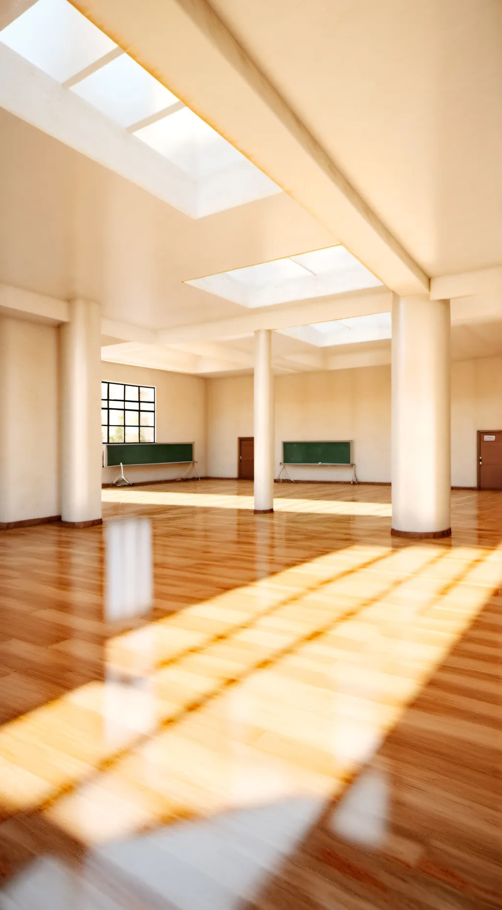 ai character: srpunki School background