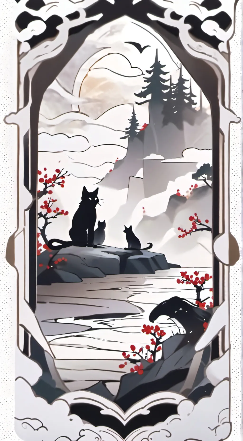 ai character: Tu michi background