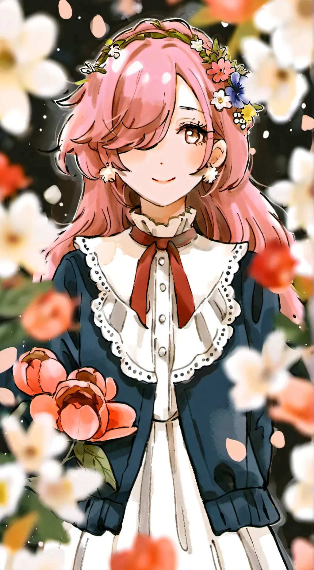 ai character: Nora Wren background