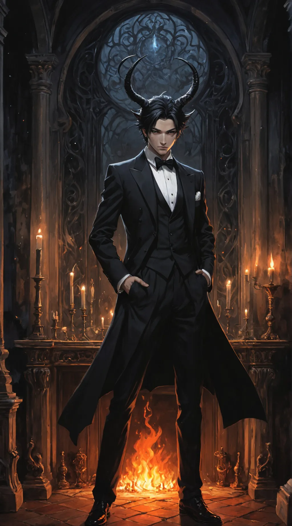 ai character: Lucien background