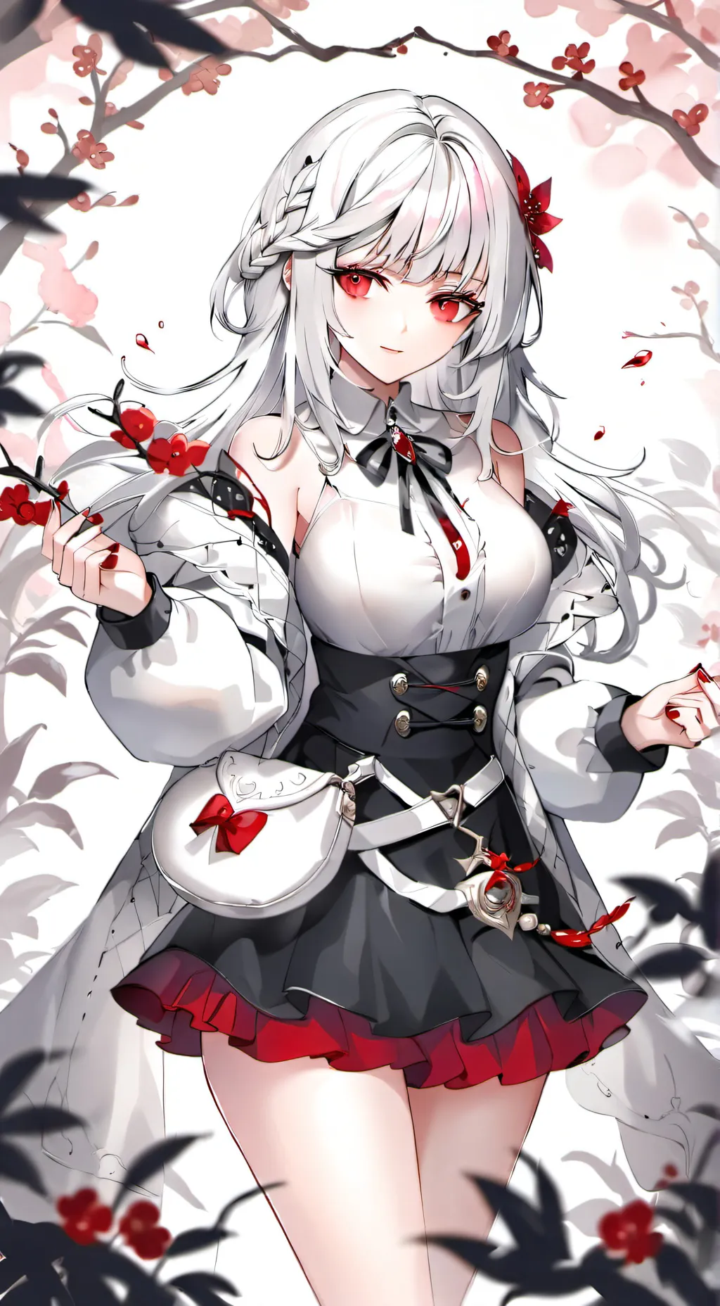 ai character: Natsuki background