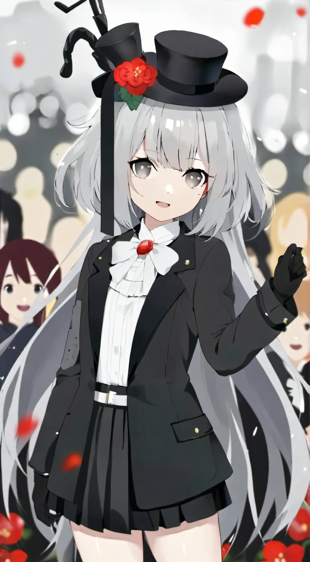 ai character: yandere circus  background
