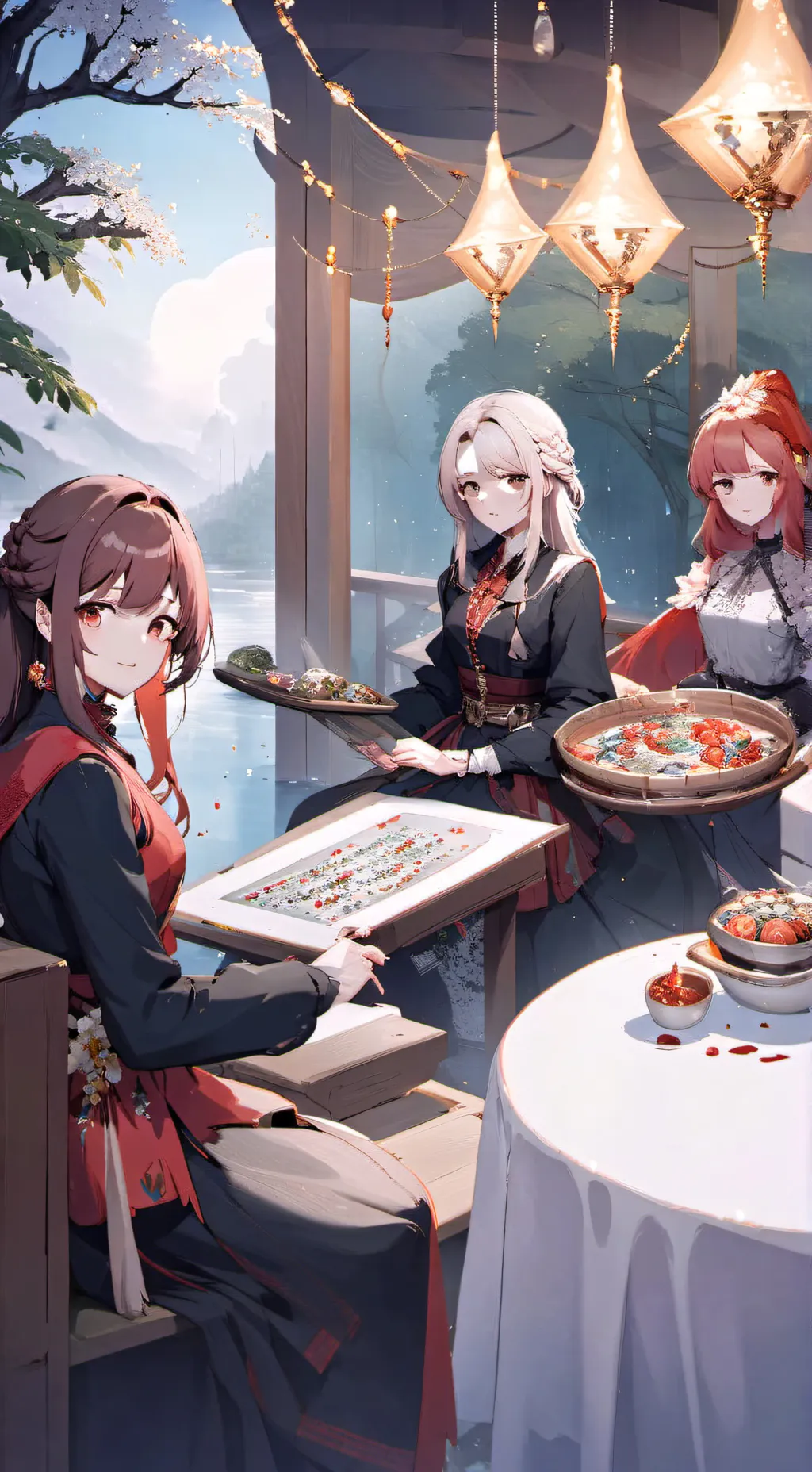 ai character: Mumdus Femmless. background