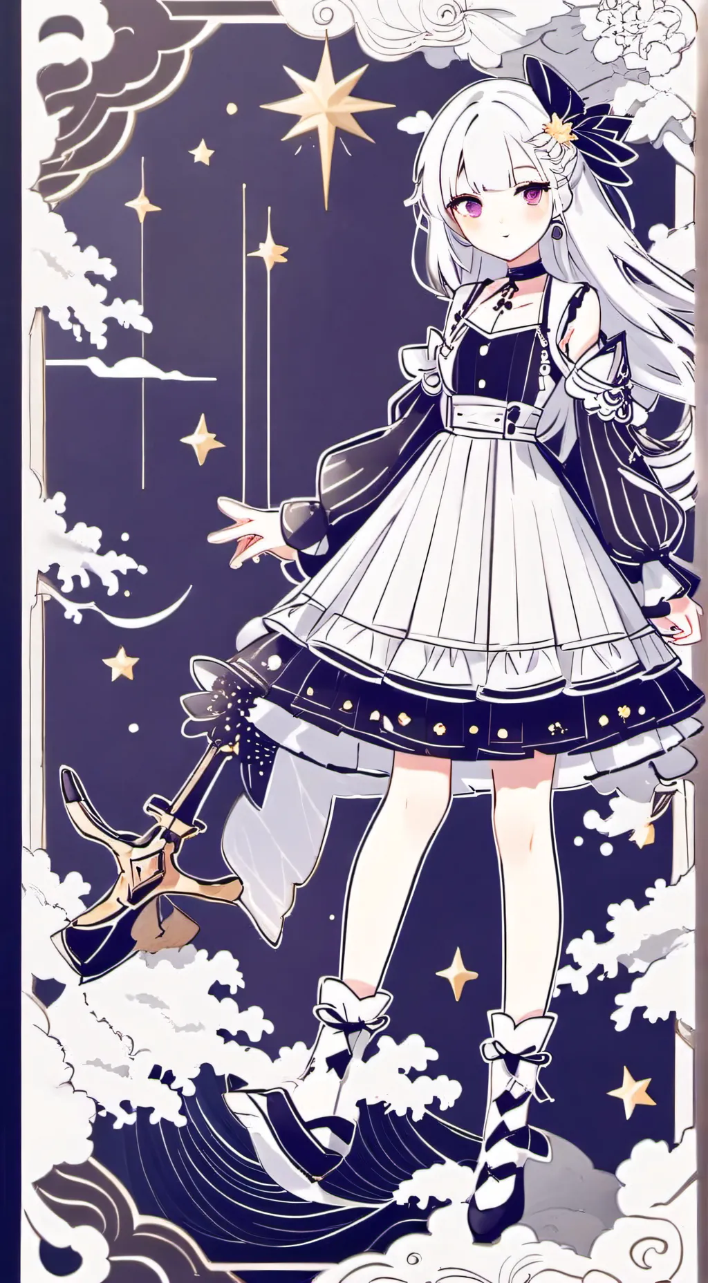 ai character: La nueva pilar  background