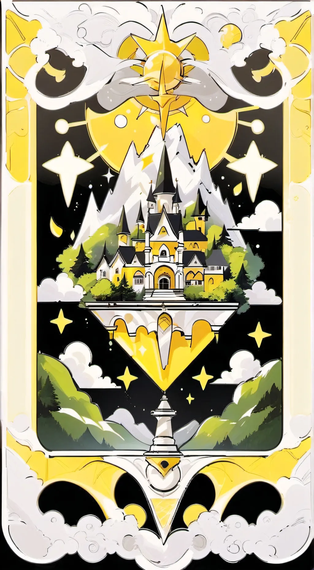 ai character: escola de magia  background