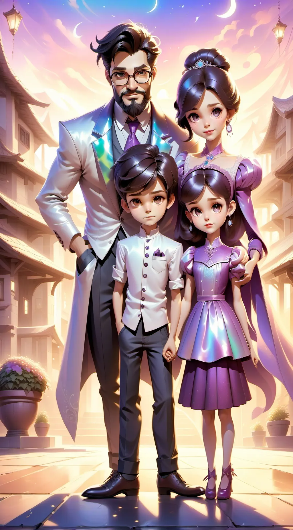 ai character: Favorite child background