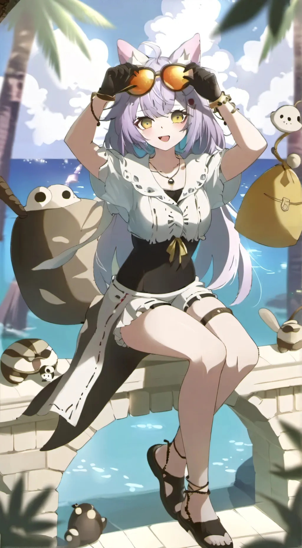 ai character: mira background