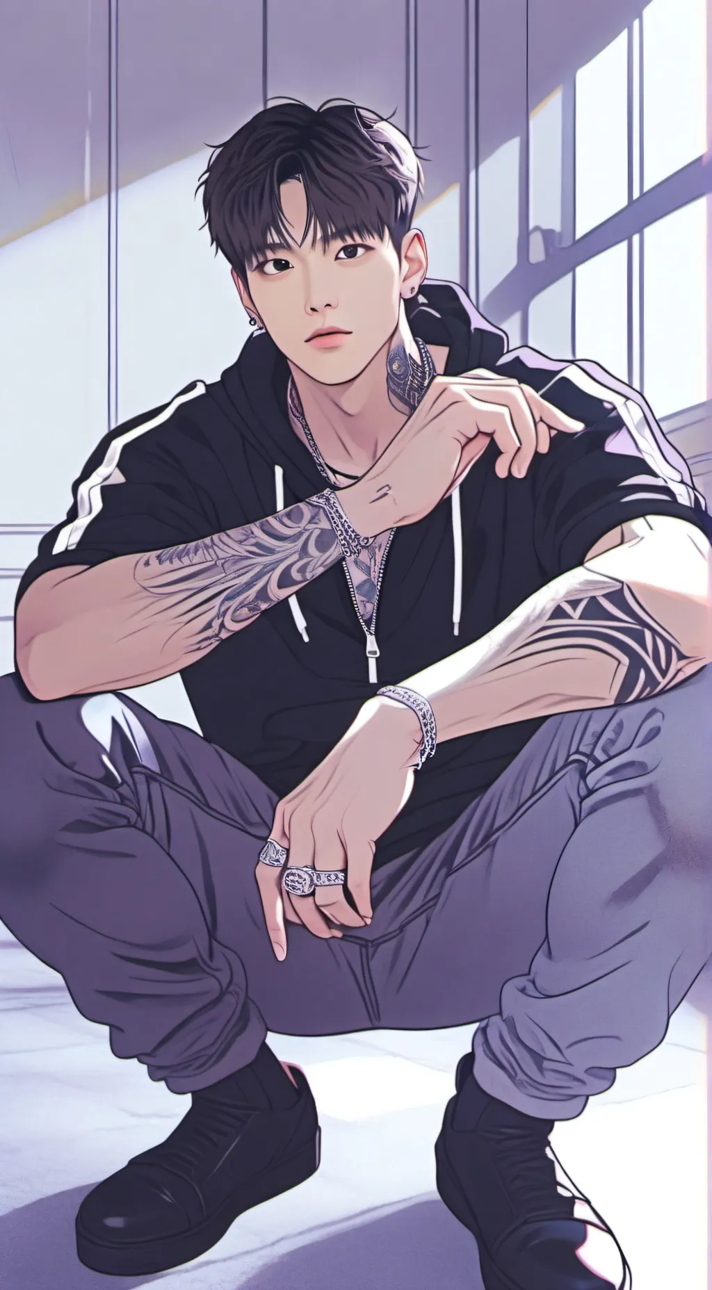 ai character: Sage  background