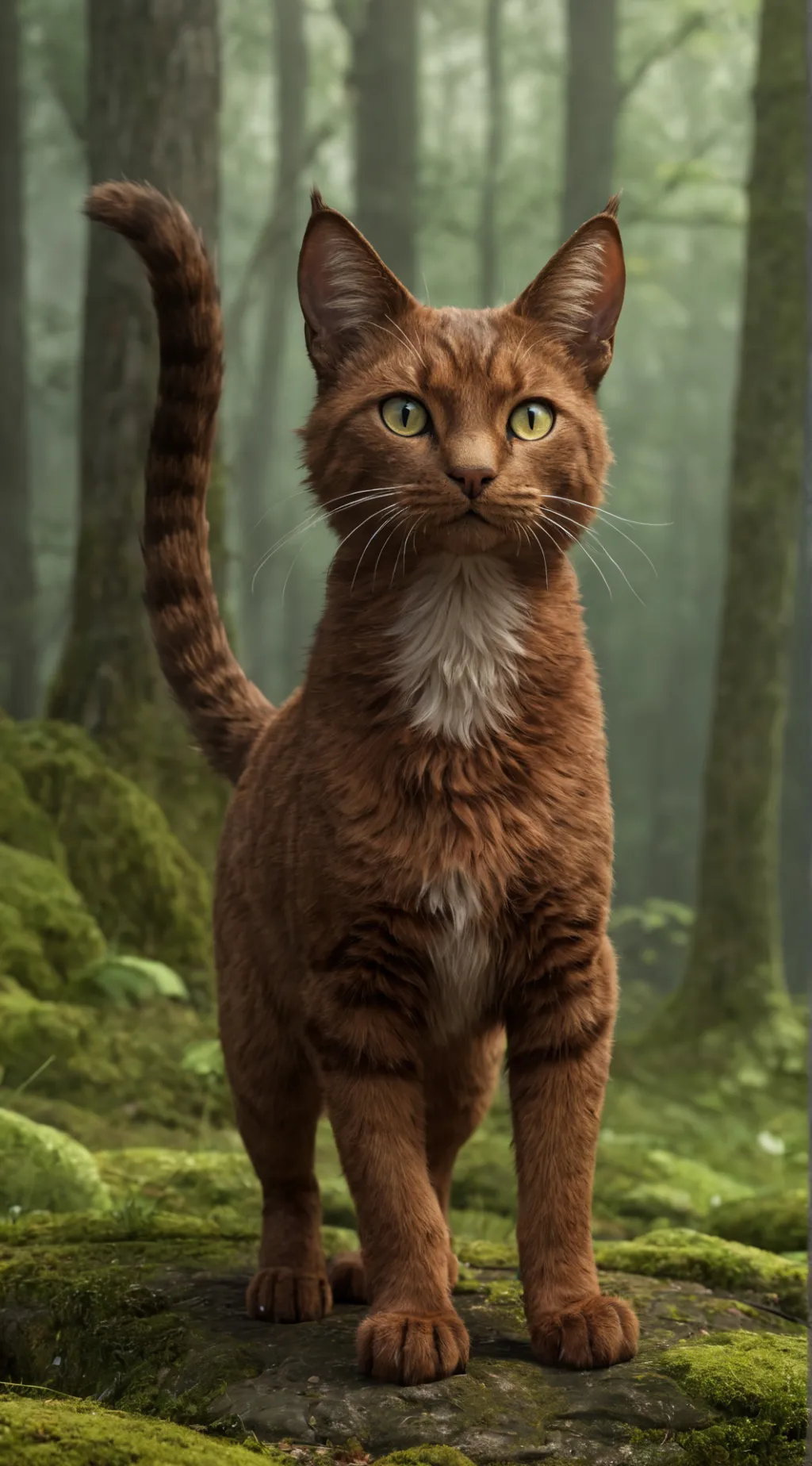 ai character: Warriors(Pinecone) background