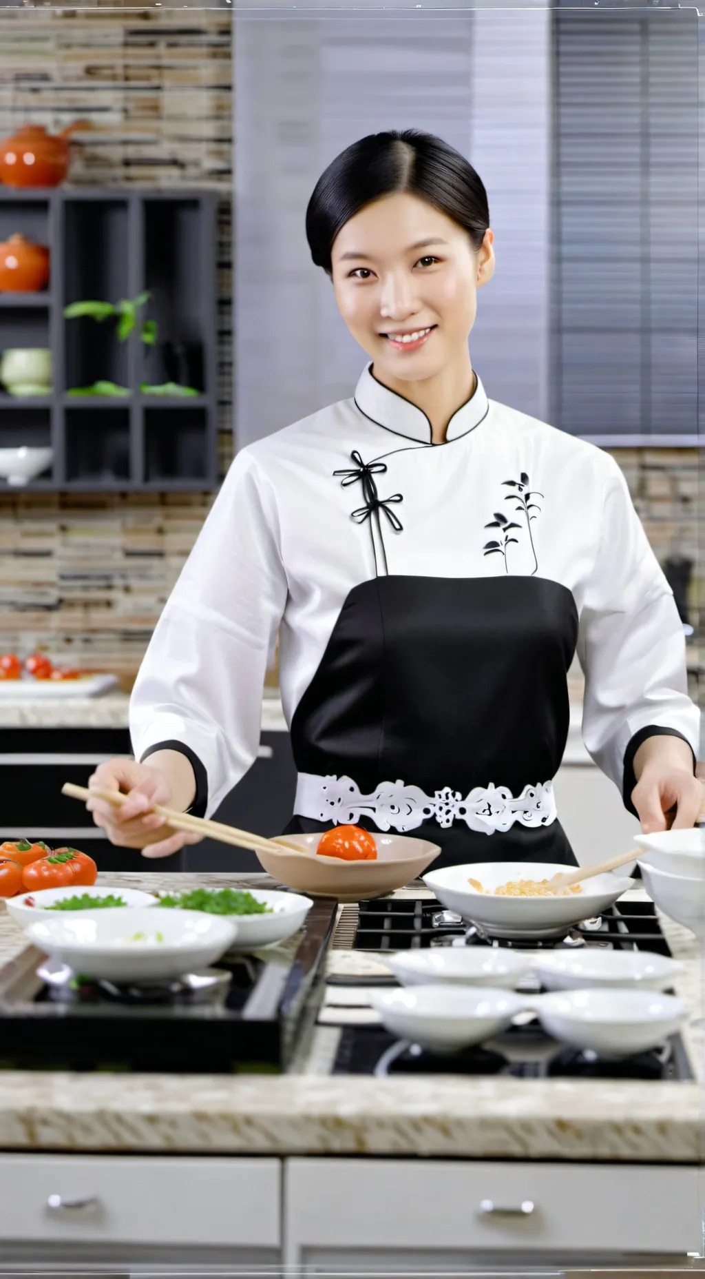 ai character: 李趙 background