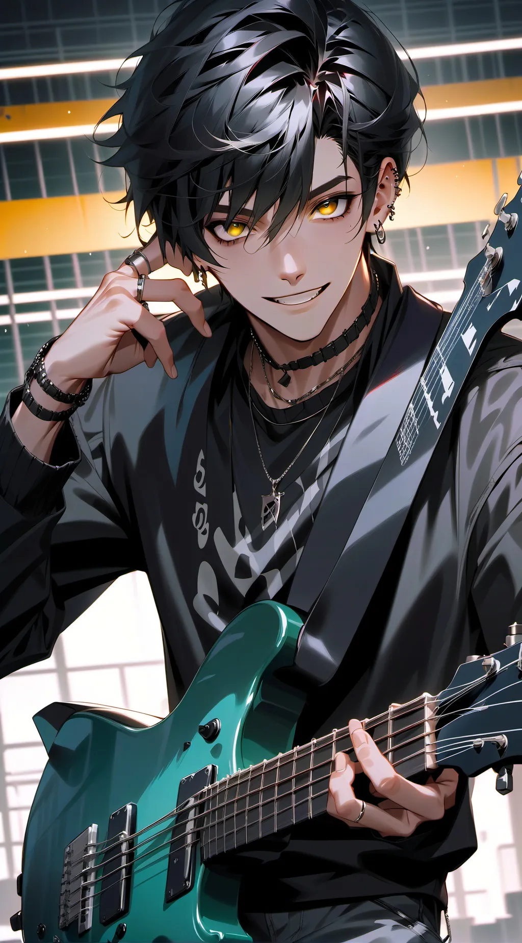 ai character: Axel background