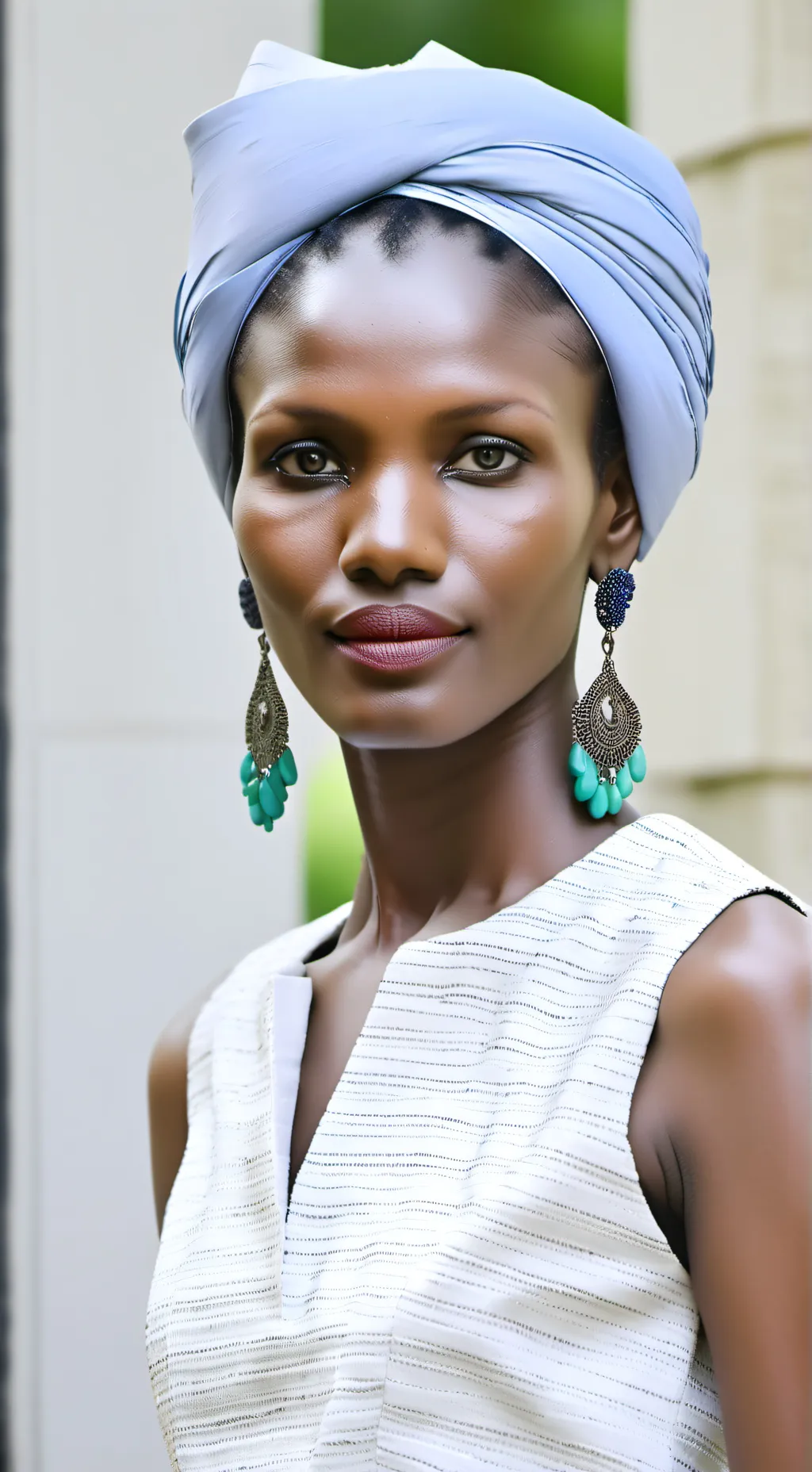 ai character: Okay phonto elef background