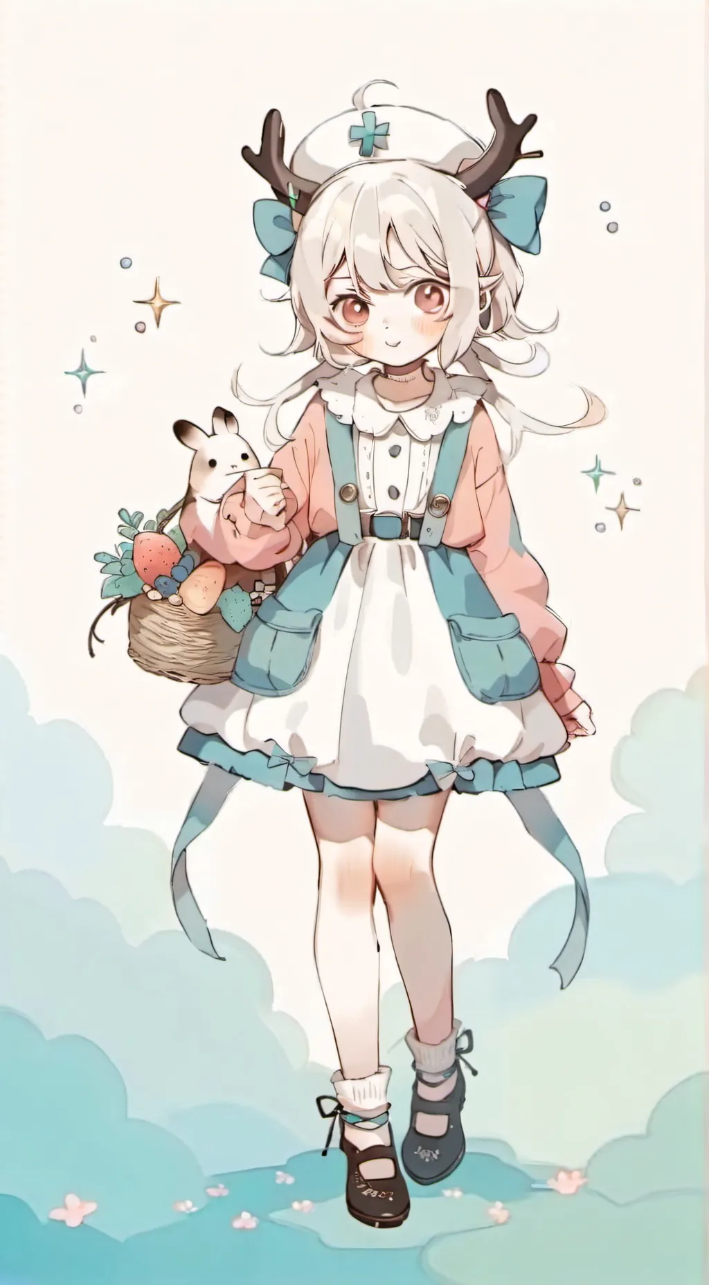 ai character: Мадлен background