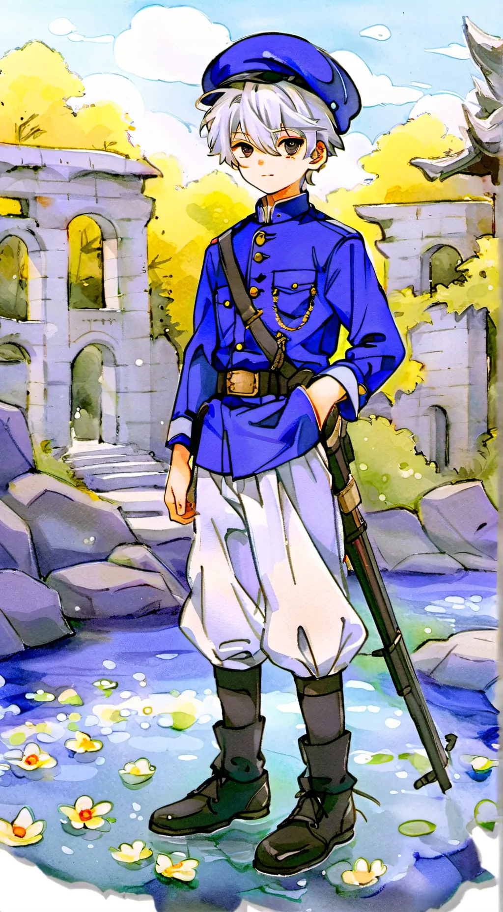 ai character: Syakir background