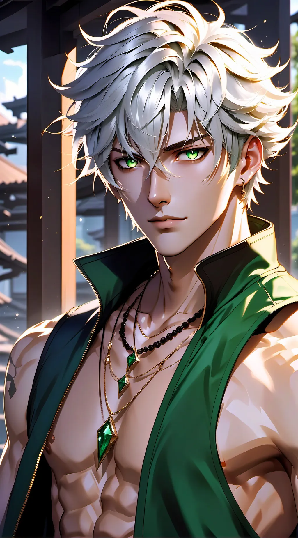 ai character: Ethan  background