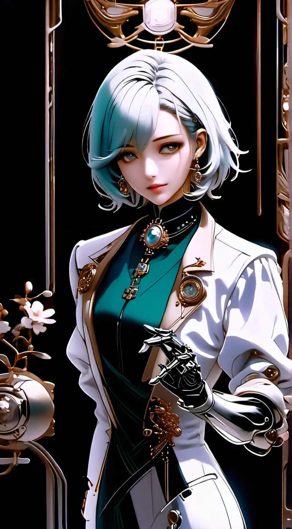 ai character: Lover robot  background