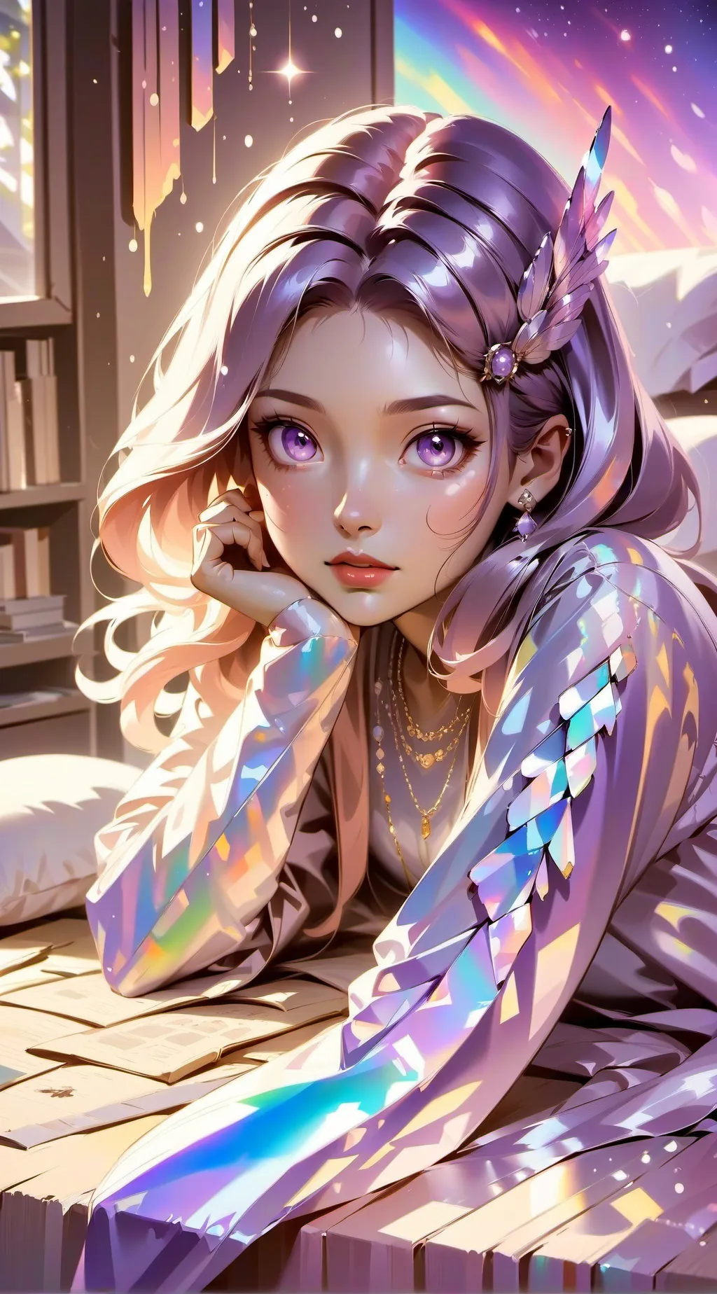 ai character: zoey background