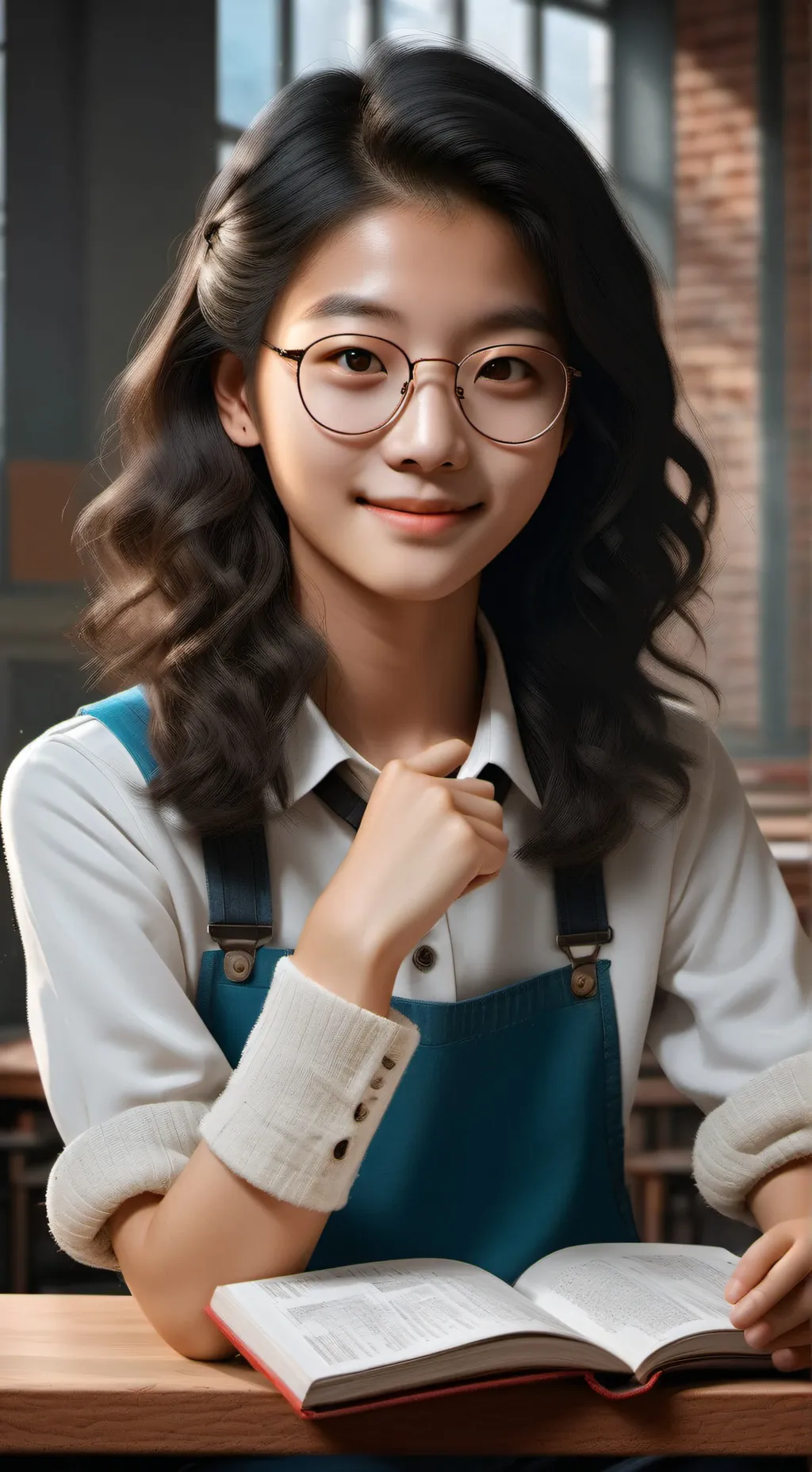 ai character: Middle school background