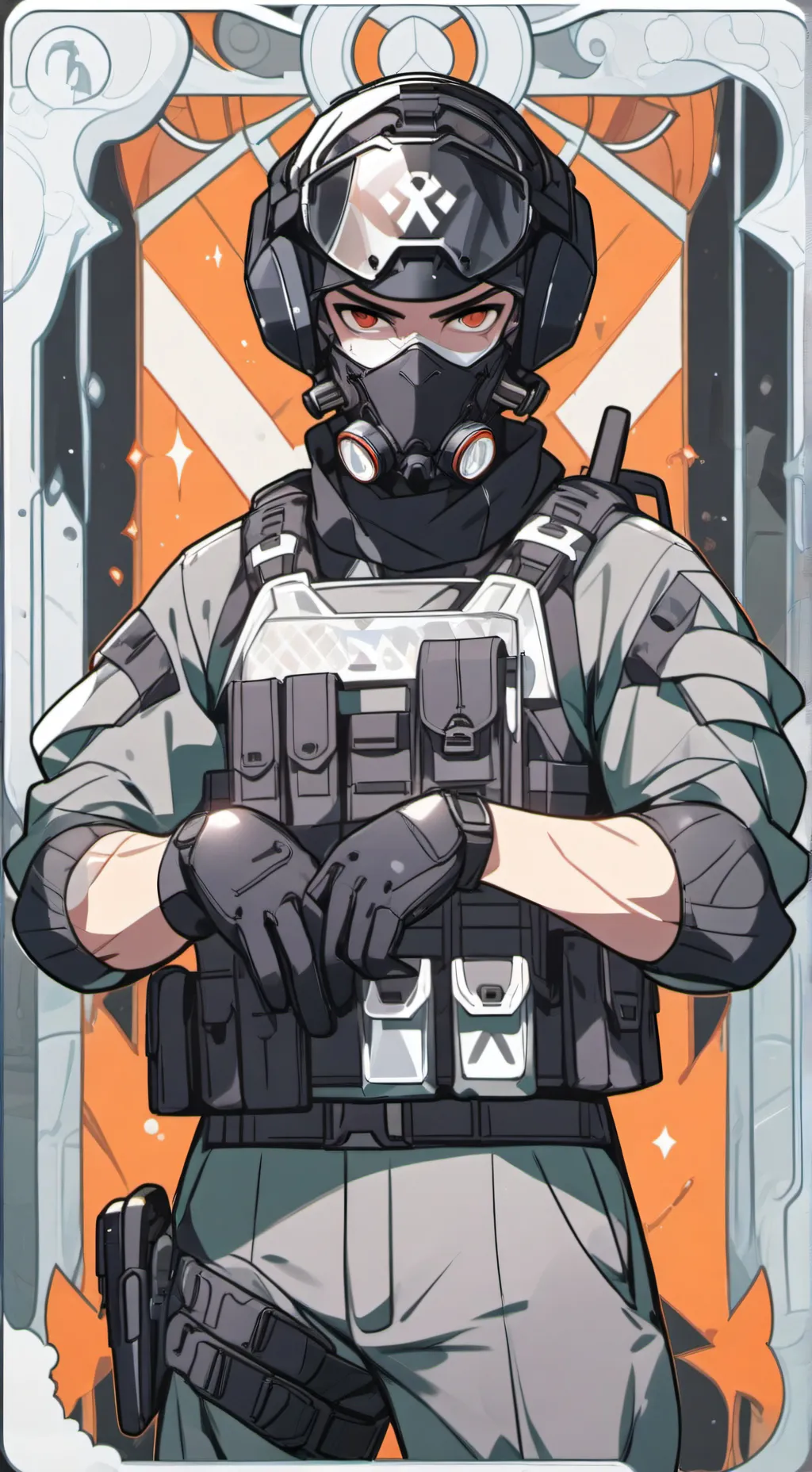 ai character: SWAT background