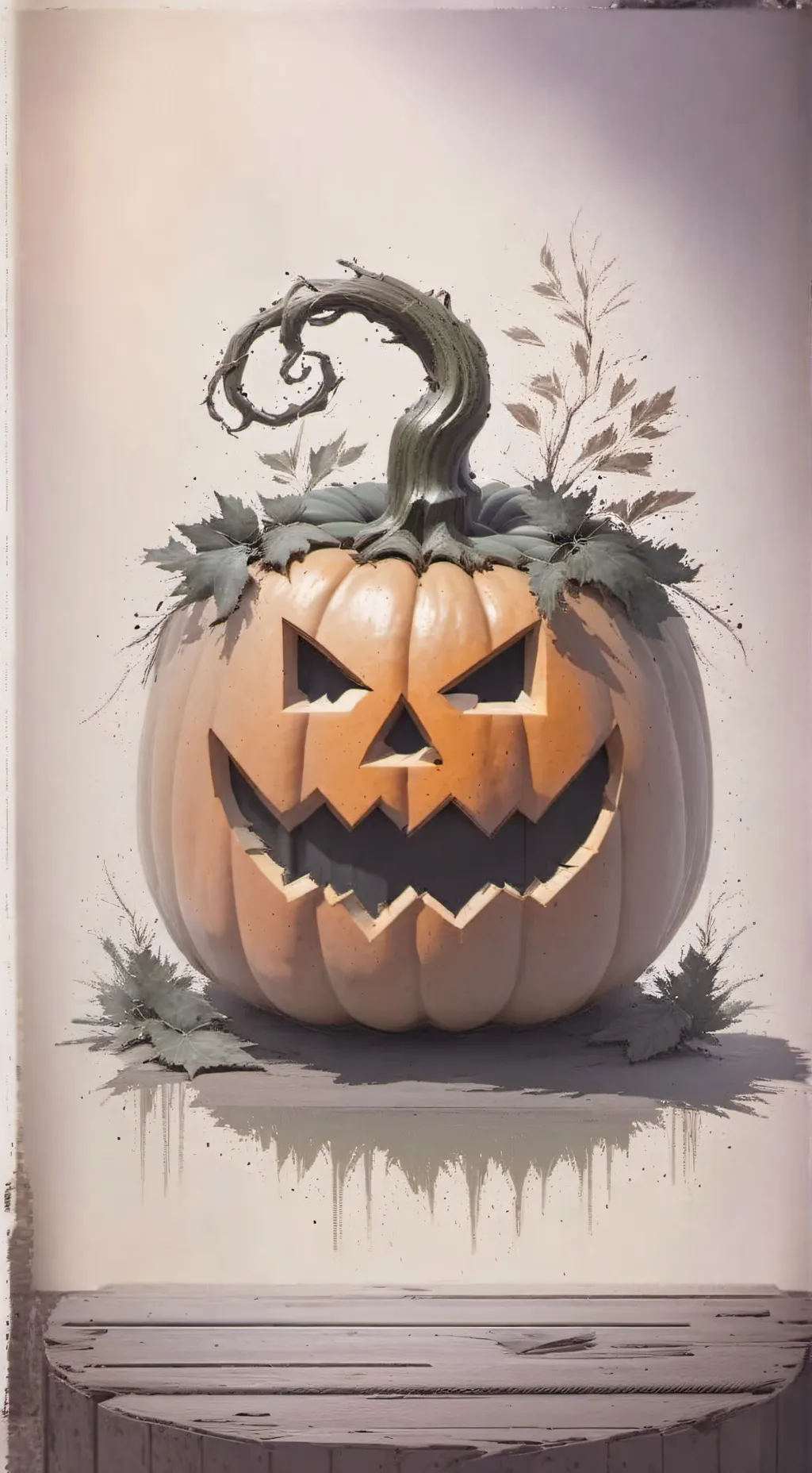 ai character: trick or bleat background