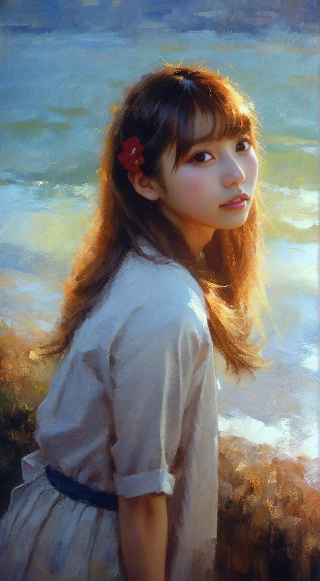 ai character: Haru background