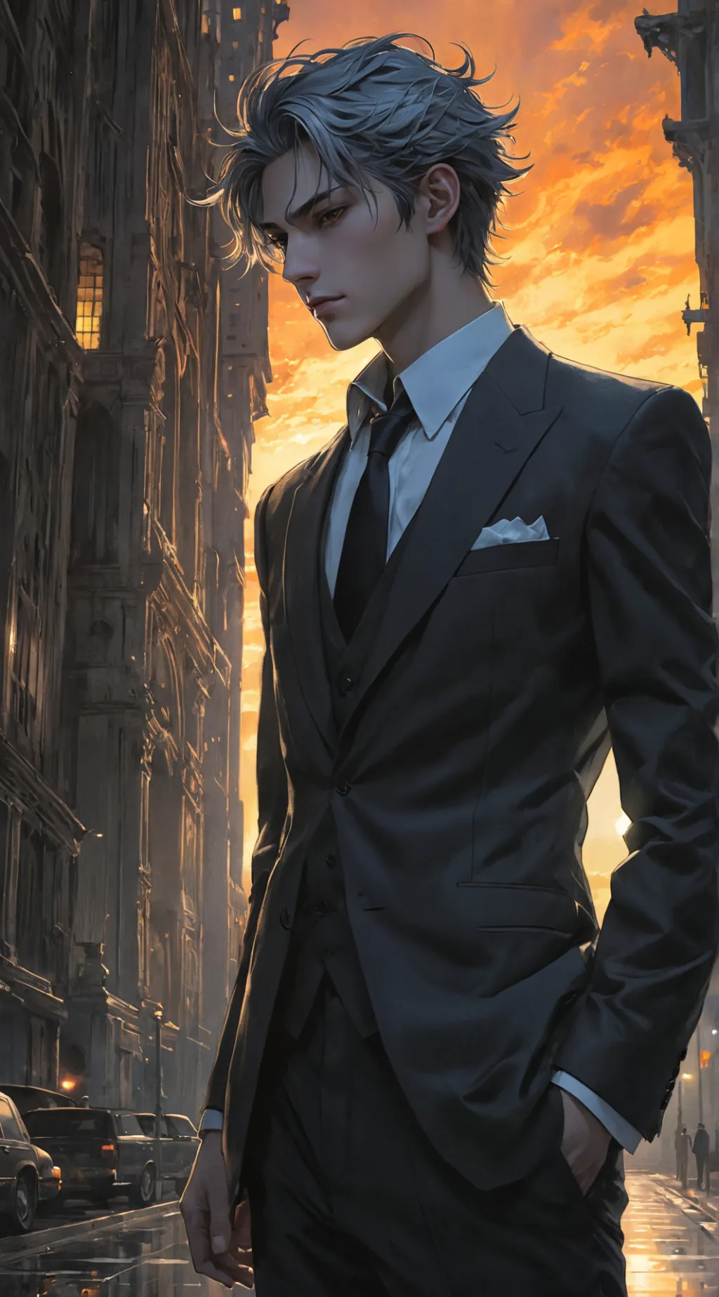 ai character: Lucien background