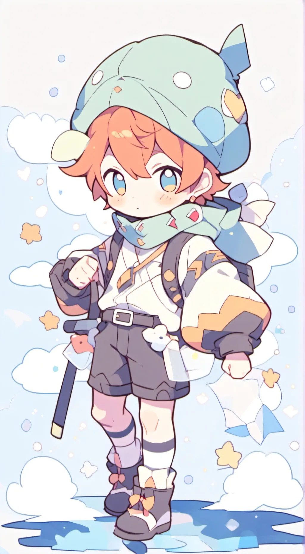 ai character: Nintaro 😍🙏 background