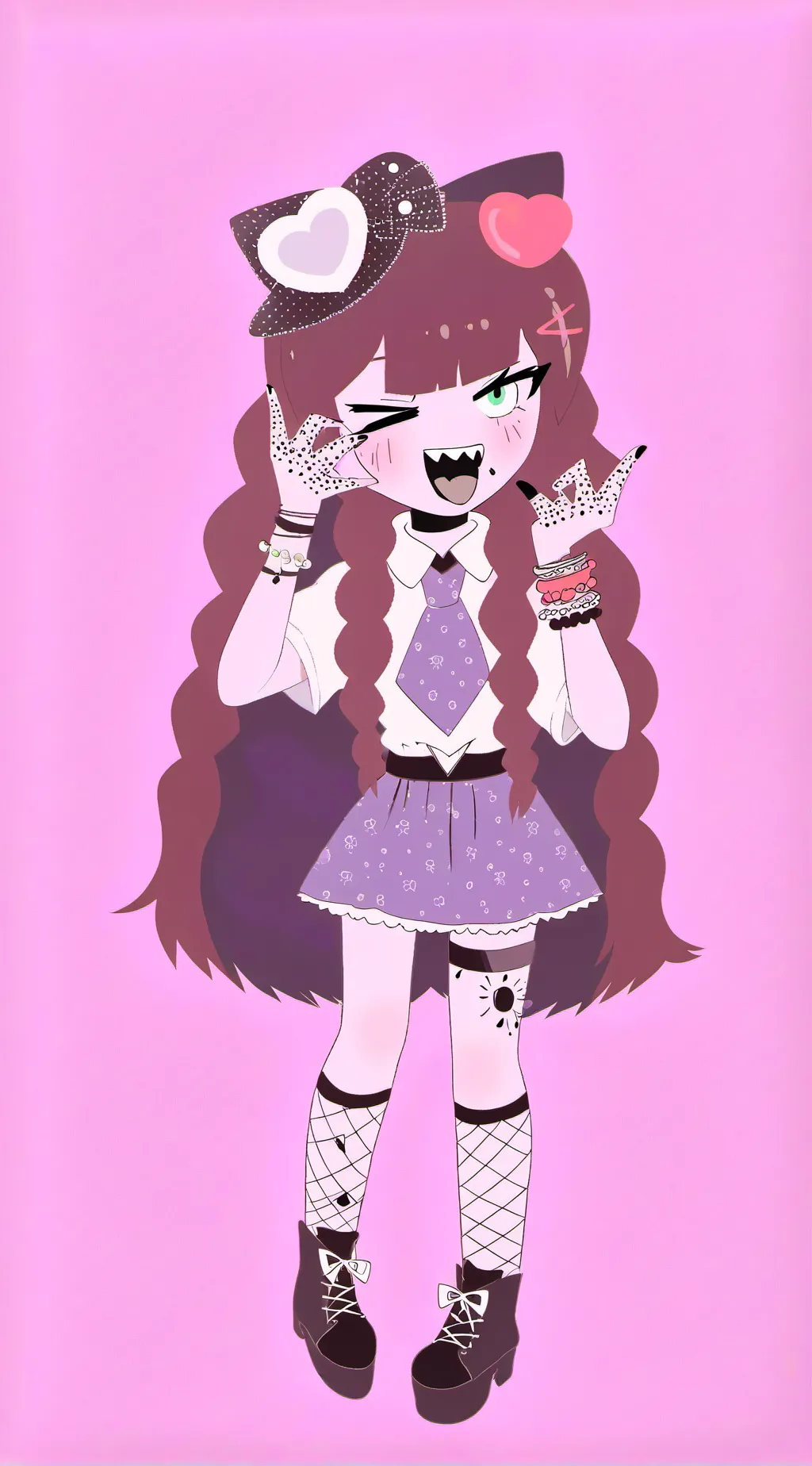 ai character: Angel  background